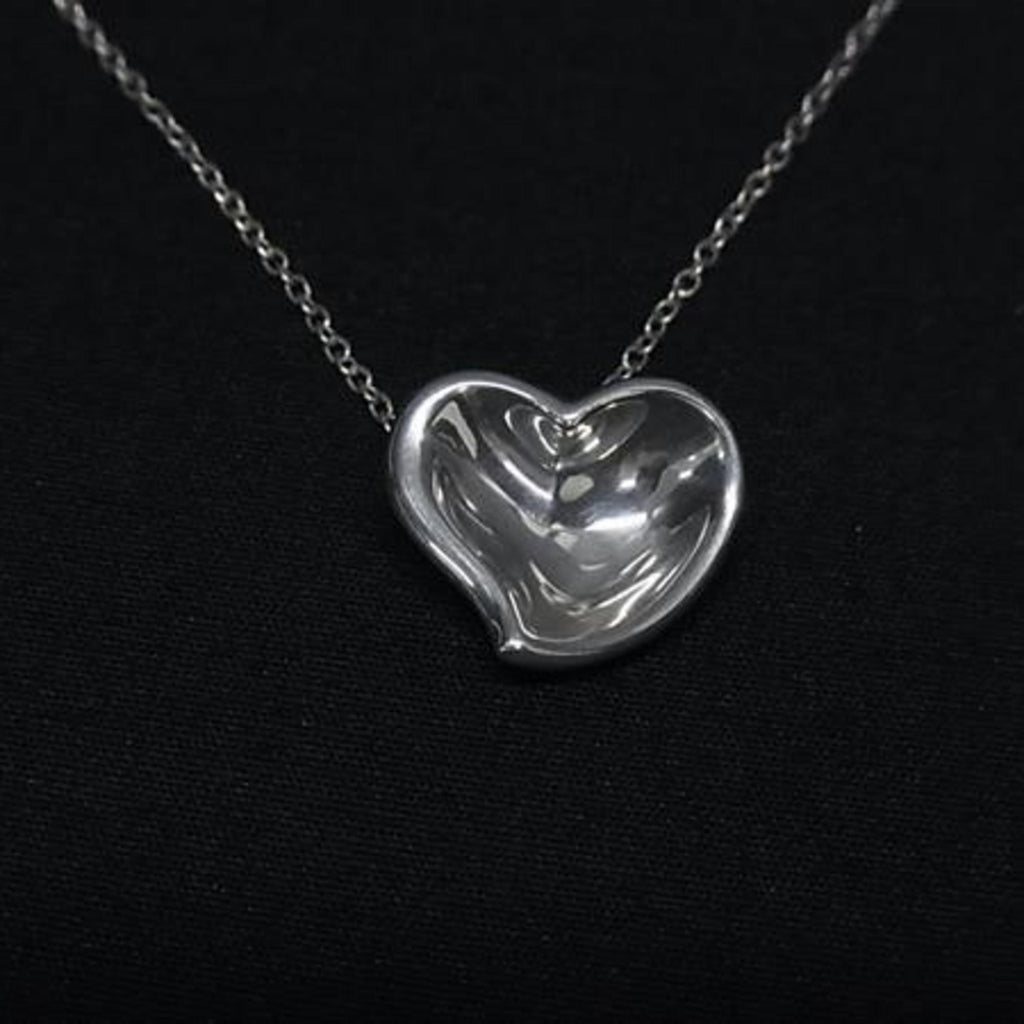 Elsa Peretti Pendant Necklace Sterling Silver 12mm