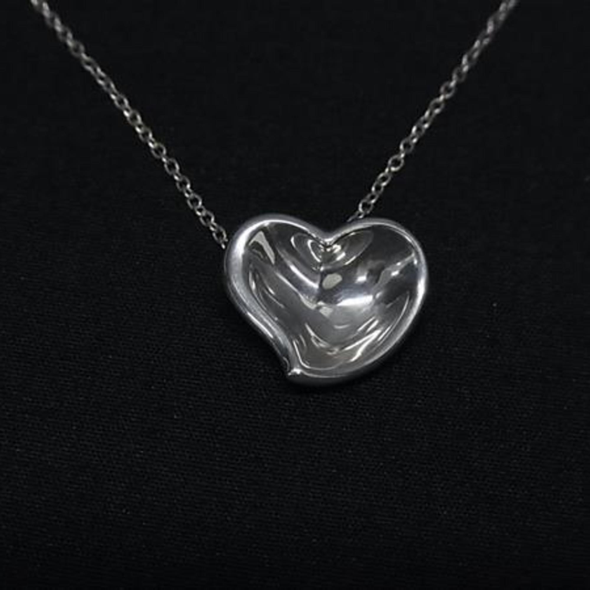 Elsa Peretti Pendant Necklace Sterling Silver 12mm