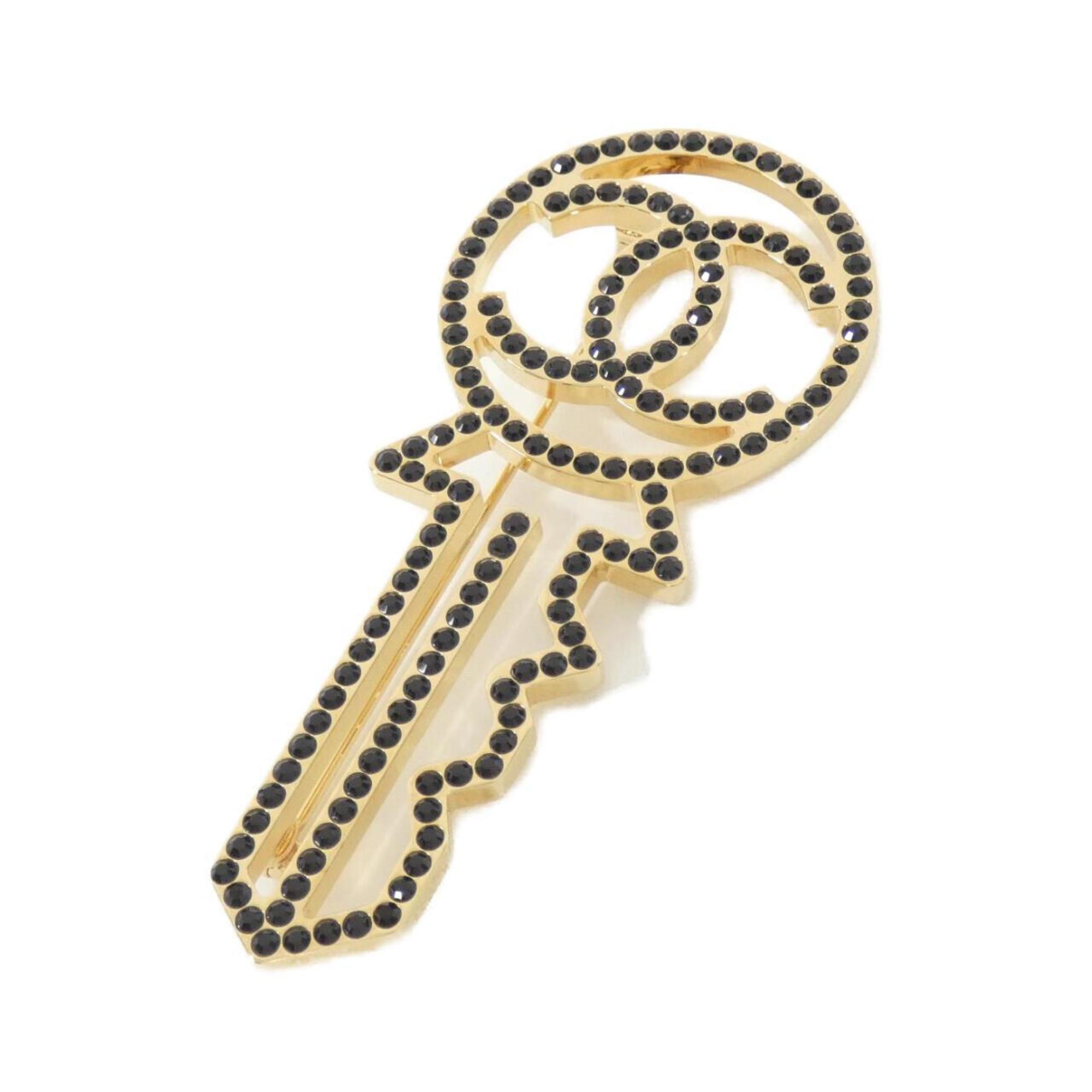 Brooch Black and Gold
