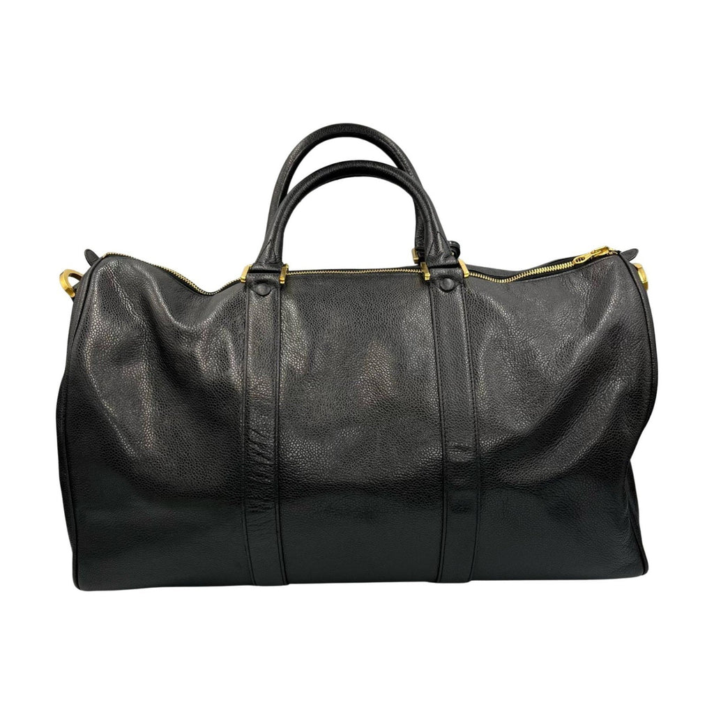 Vintage Timeless Boston Bag Caviar Large