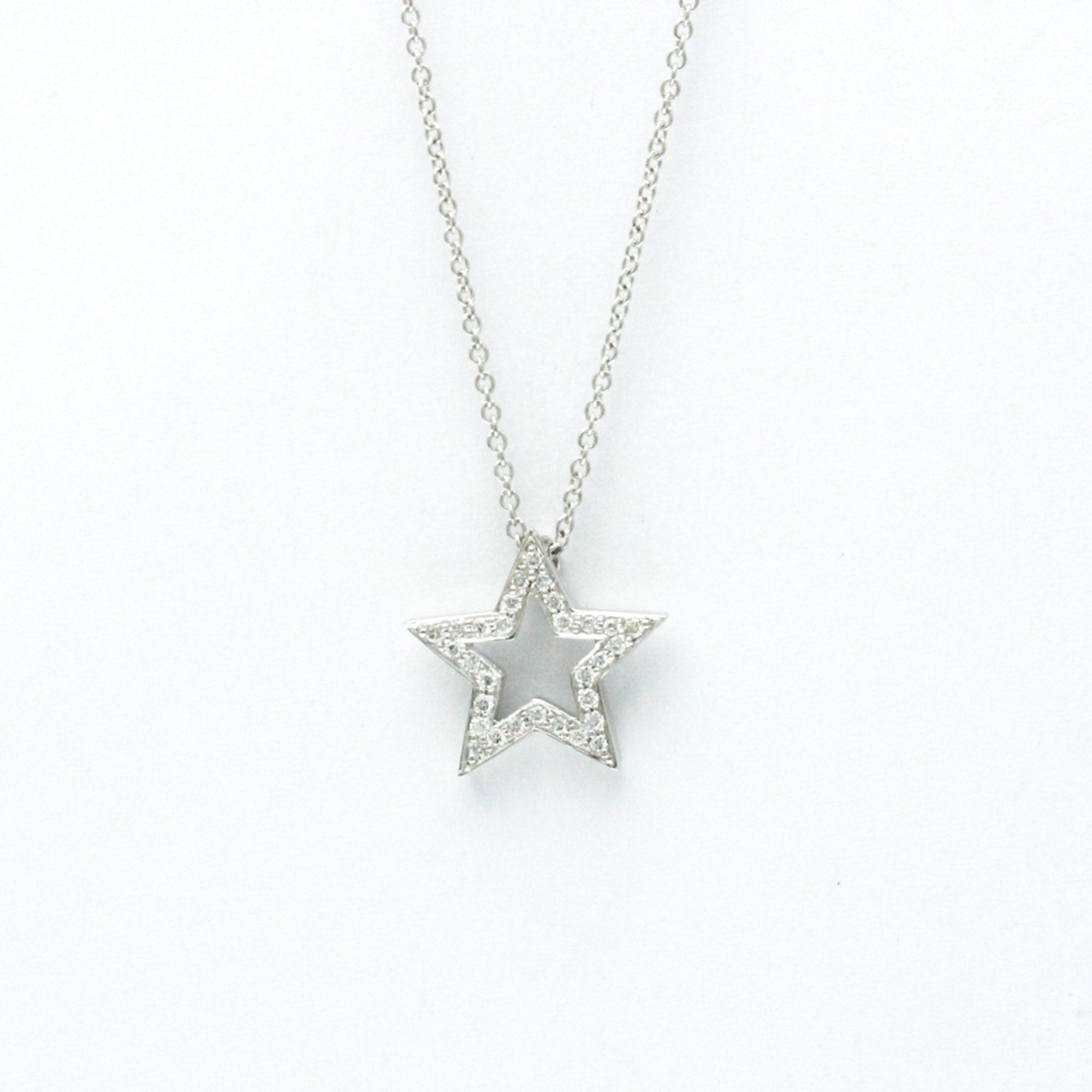 Pendant Necklace Platinum With Diamond