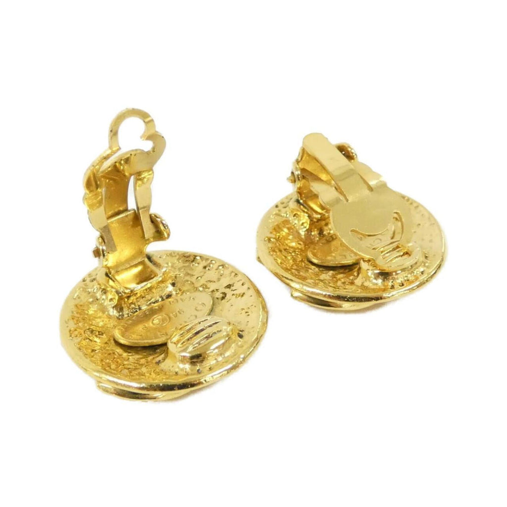 Earrings Gold-Tone Metal