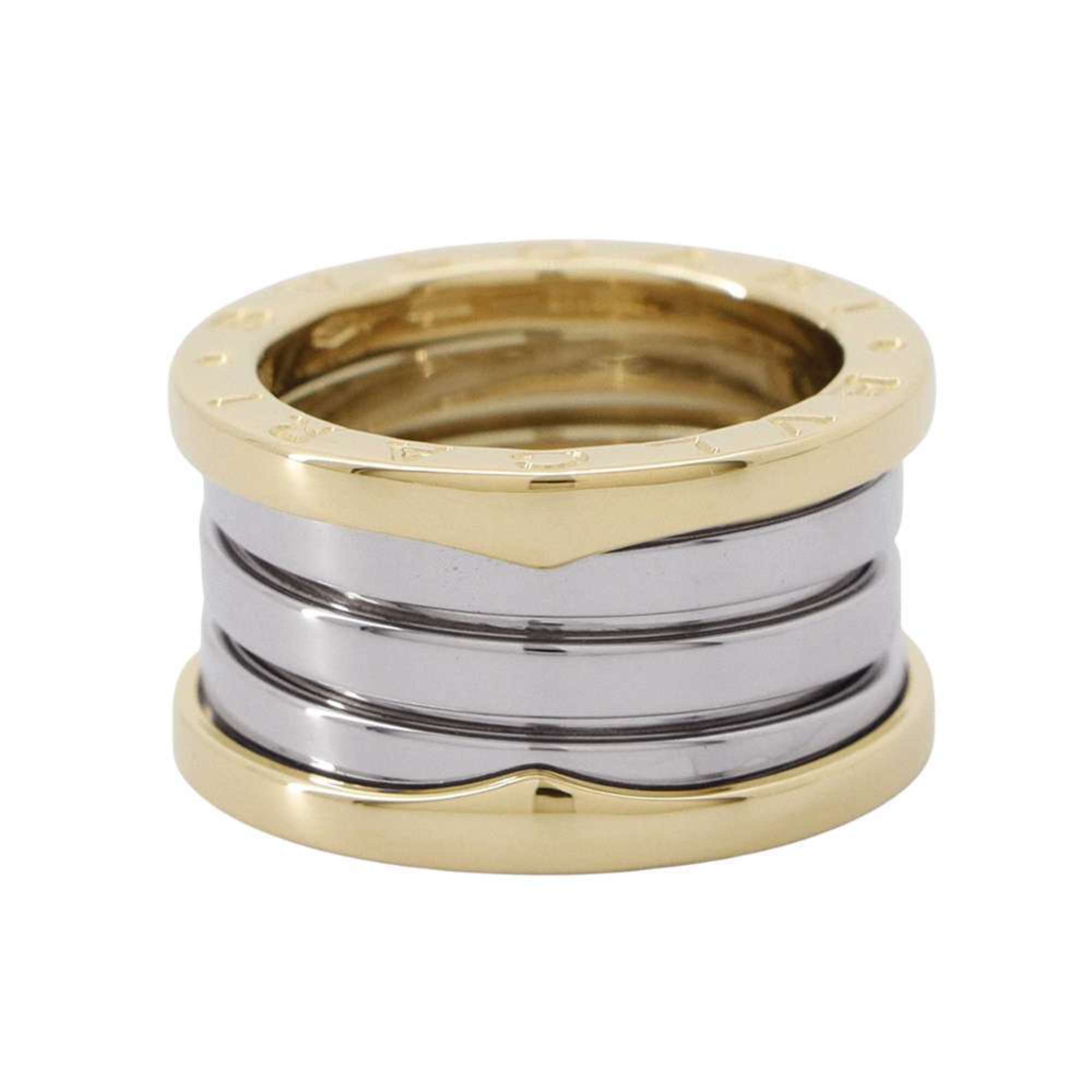 B.Zero1 Three Band Ring 18K Yellow Gold and 18K White Gold