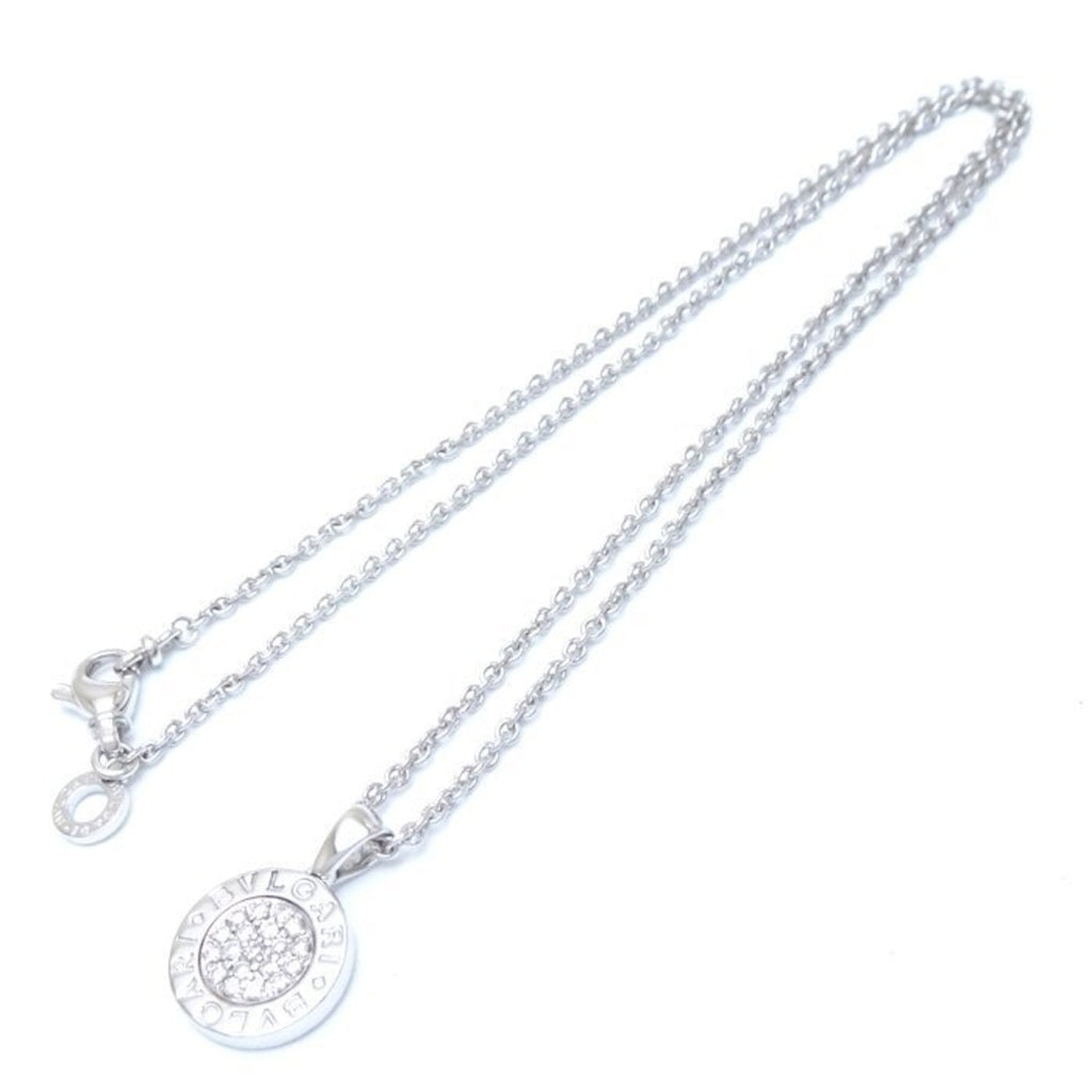 Pendant Necklace 18K White Gold with Diamond