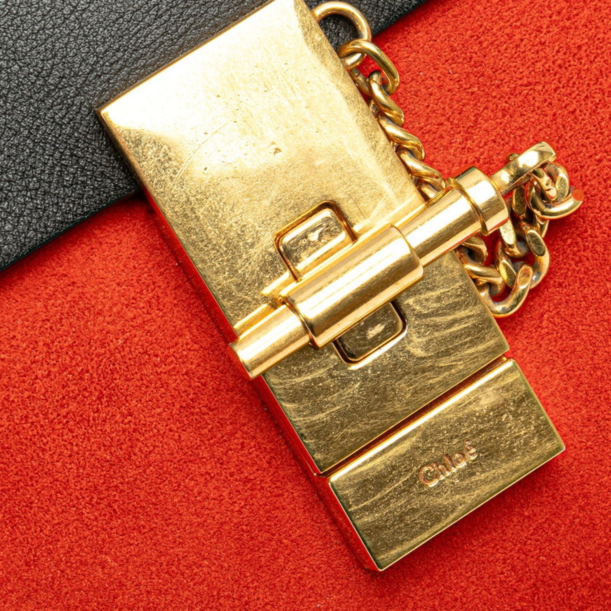 Drew Crossbody Bag Leather and Suede Mini