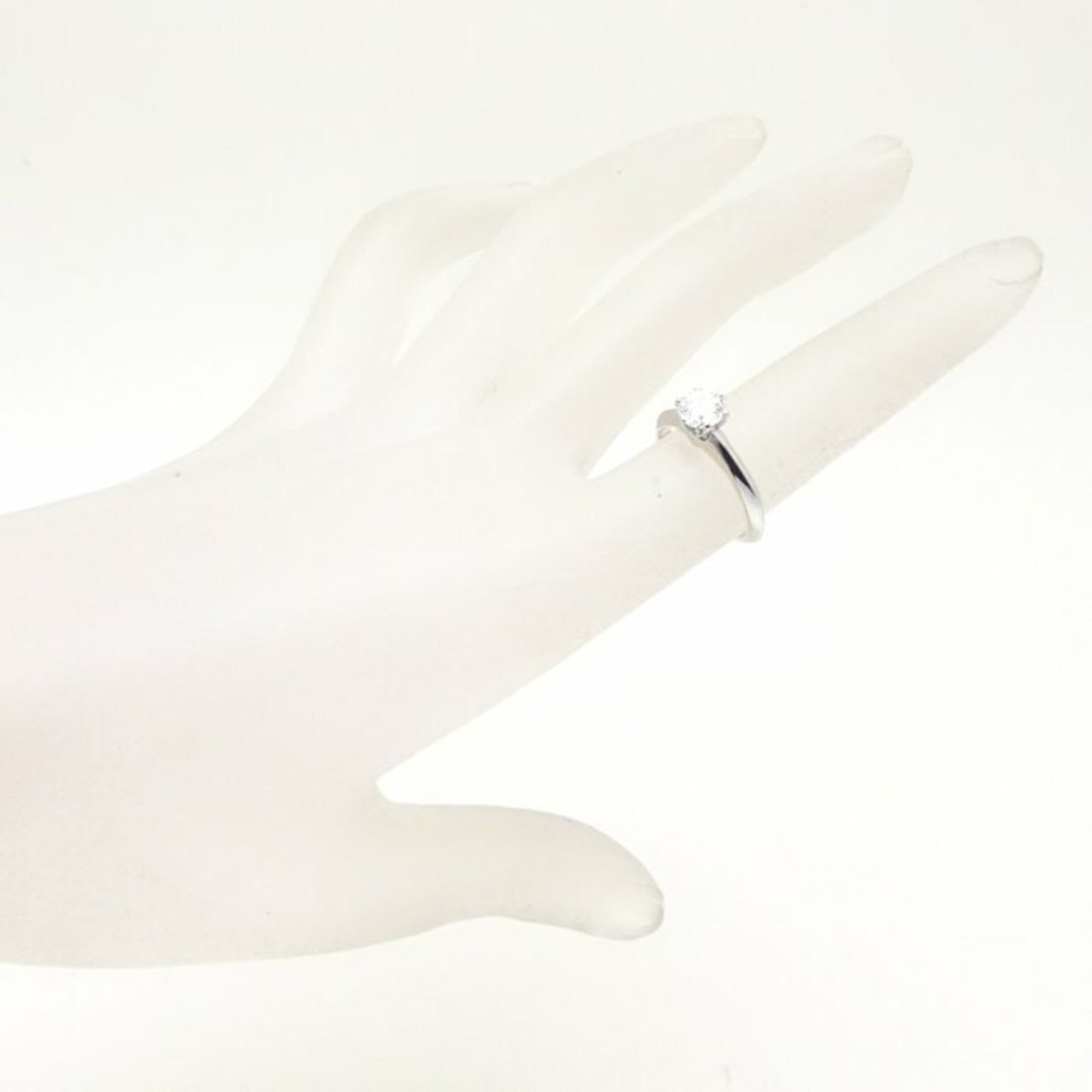 Ring Platinum with Diamond