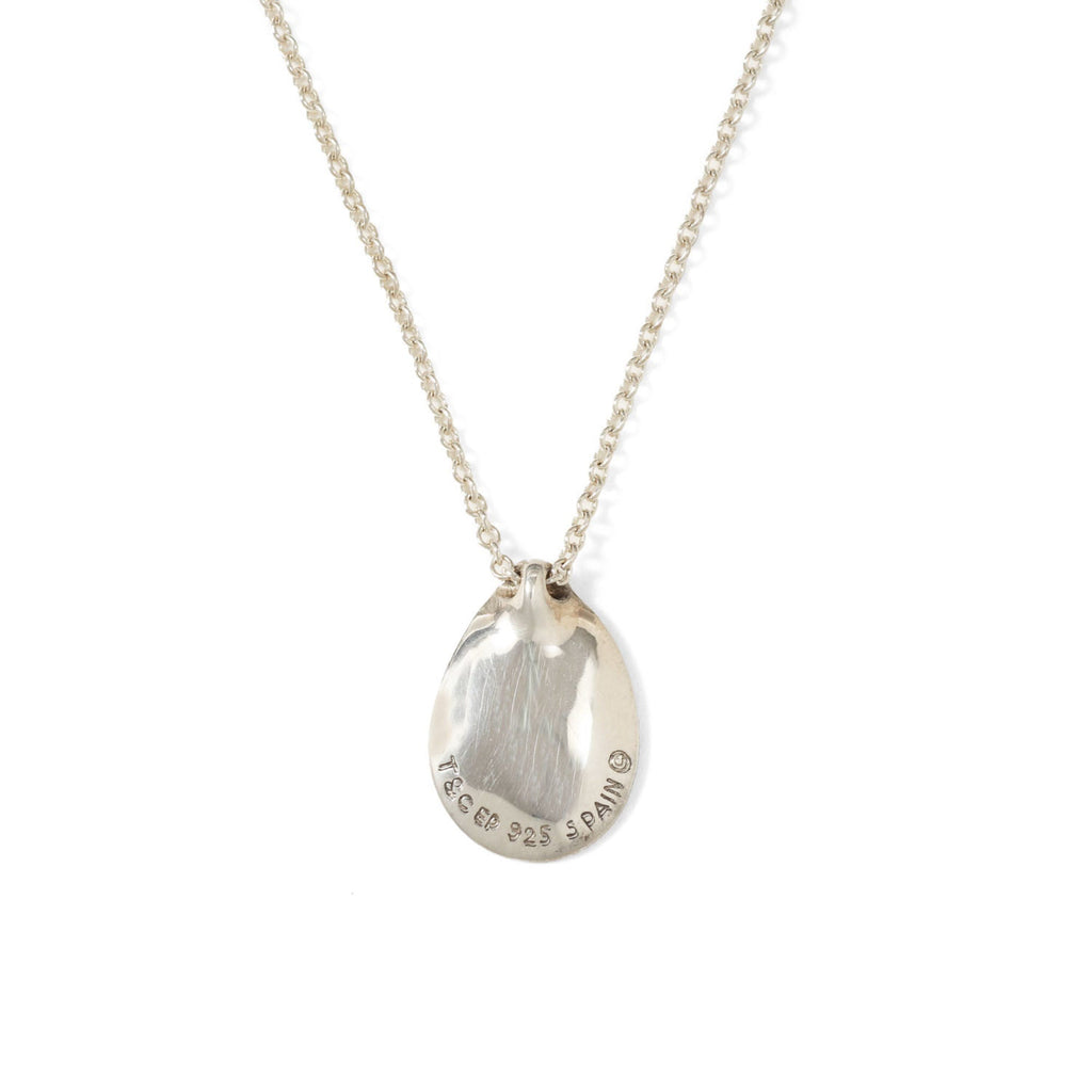 Elsa Peretti Pendant Necklace Sterling Silver 14mm
