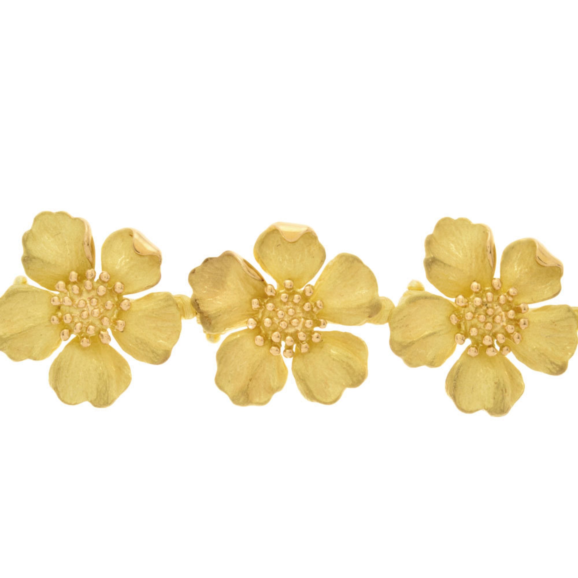 Classics Flower Bracelet 18K Yellow Gold
