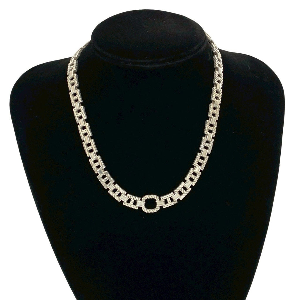 Vintage Pendant Necklace Sterling Silver