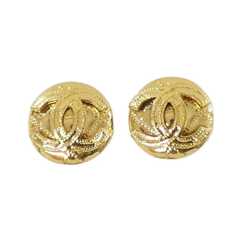 Clip-On Earrings Clip-On Gold-Tone Metal