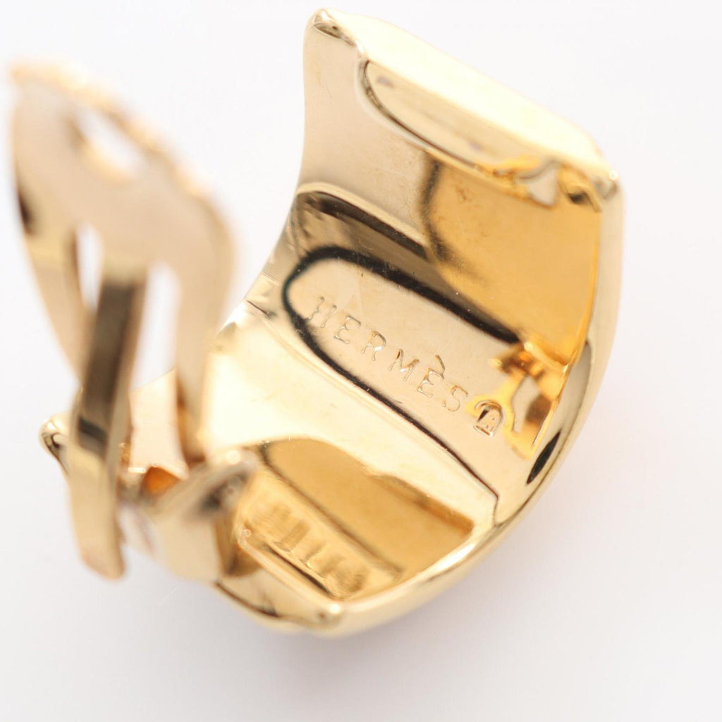 Clip-On Earrings Cloisonné and Enamel and Gold