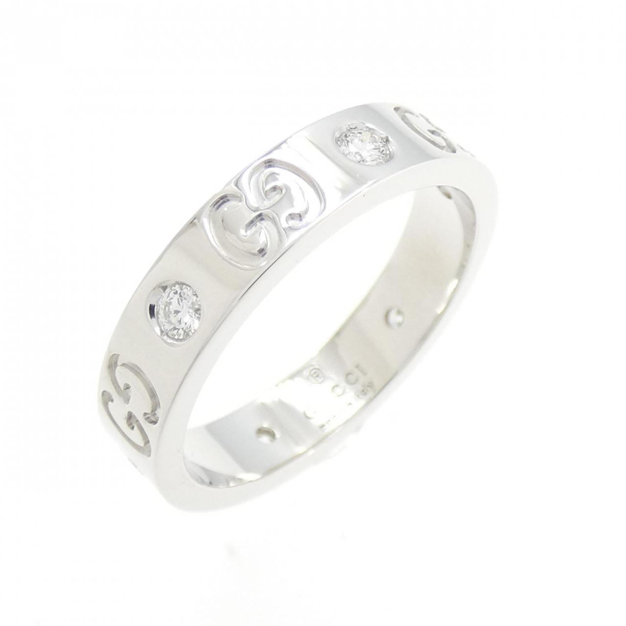 Icon Ring 18K White Gold With Diamond