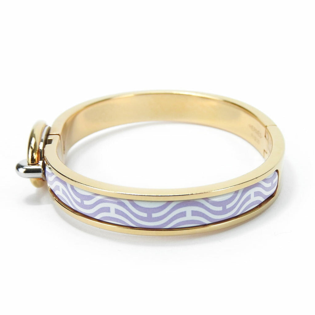 Clic Bracelet Metal Gold Purple Silver