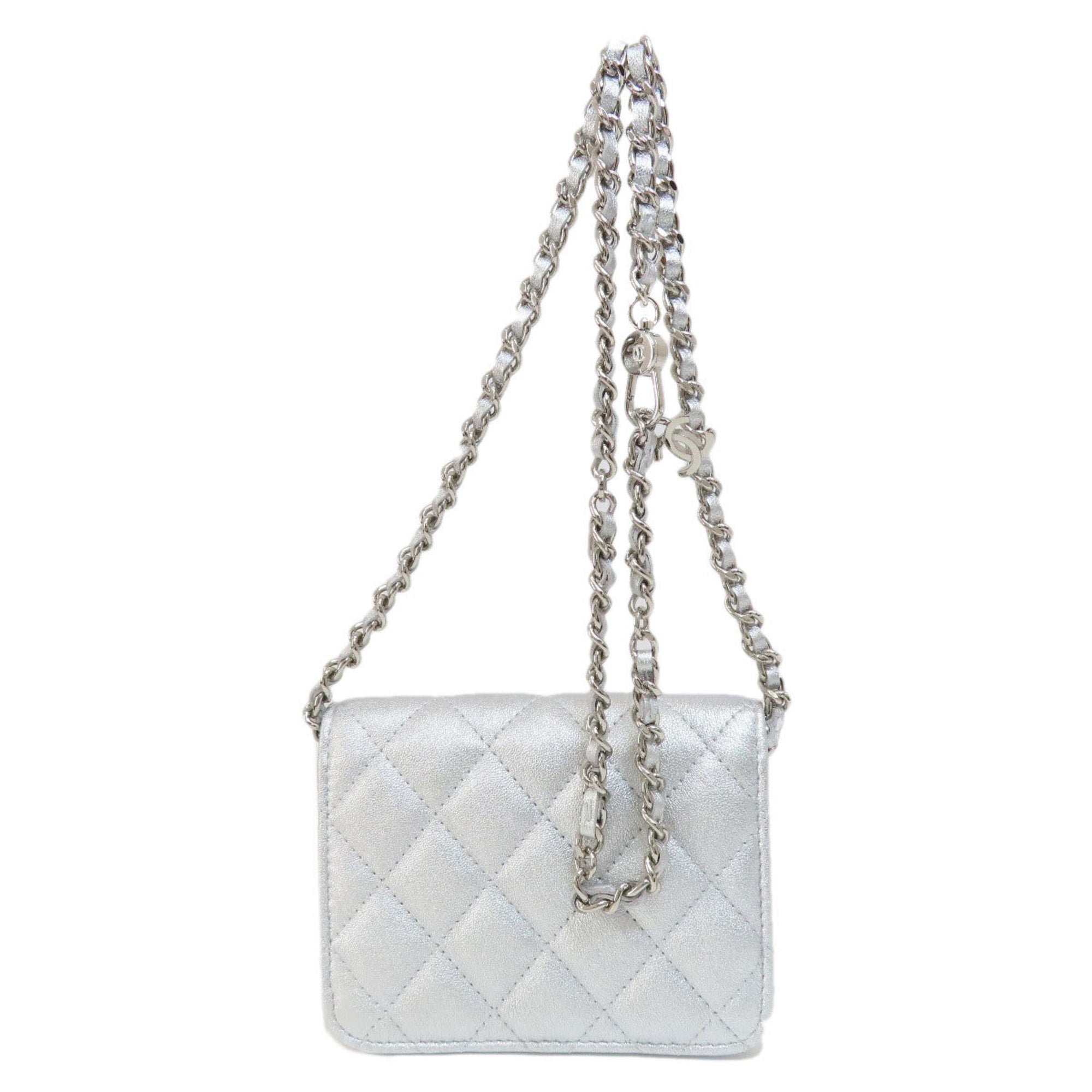 Coco Candy Wallet on Chain Quilted Caviar