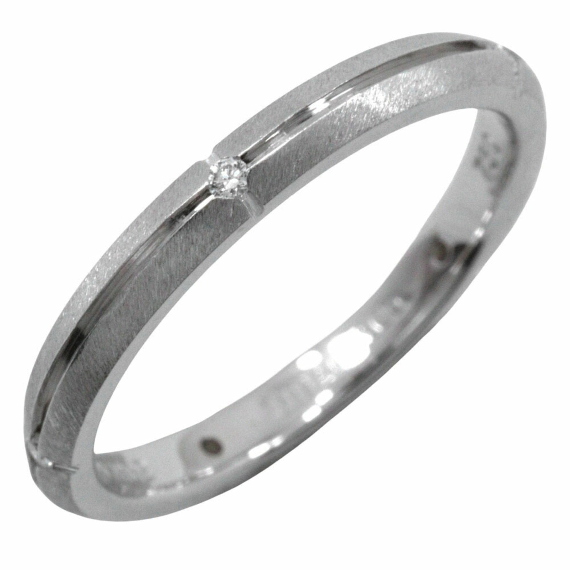 Ring 18K White Gold with Diamond