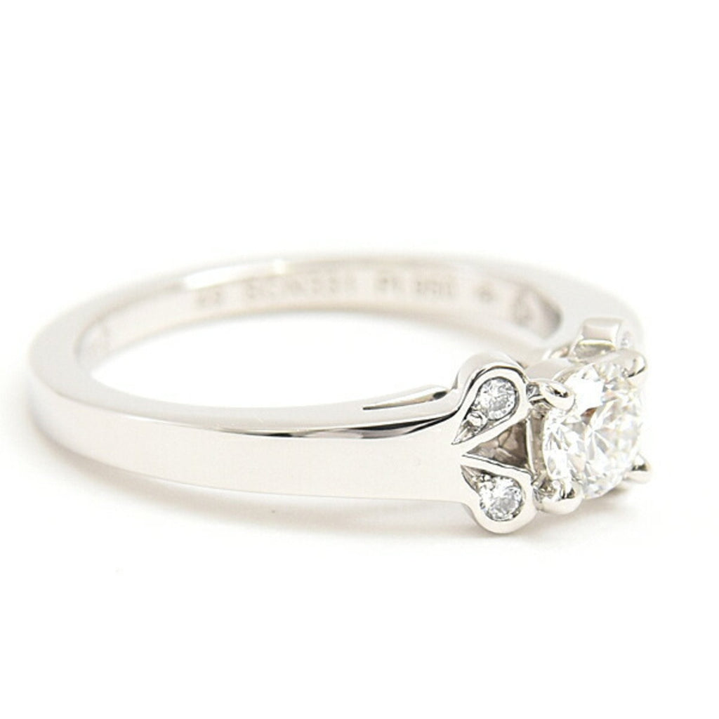Band Ring Platinum With Diamond