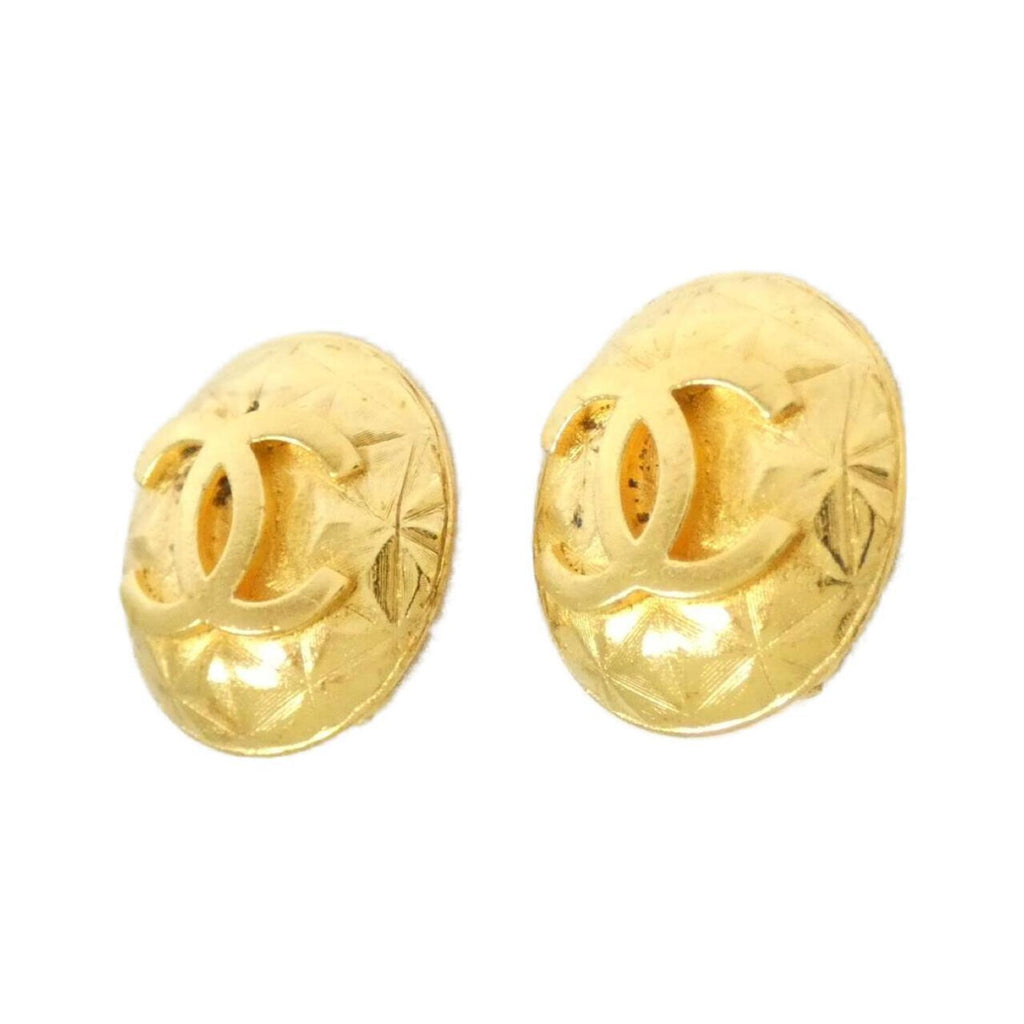 Earrings Gold-Tone Metal