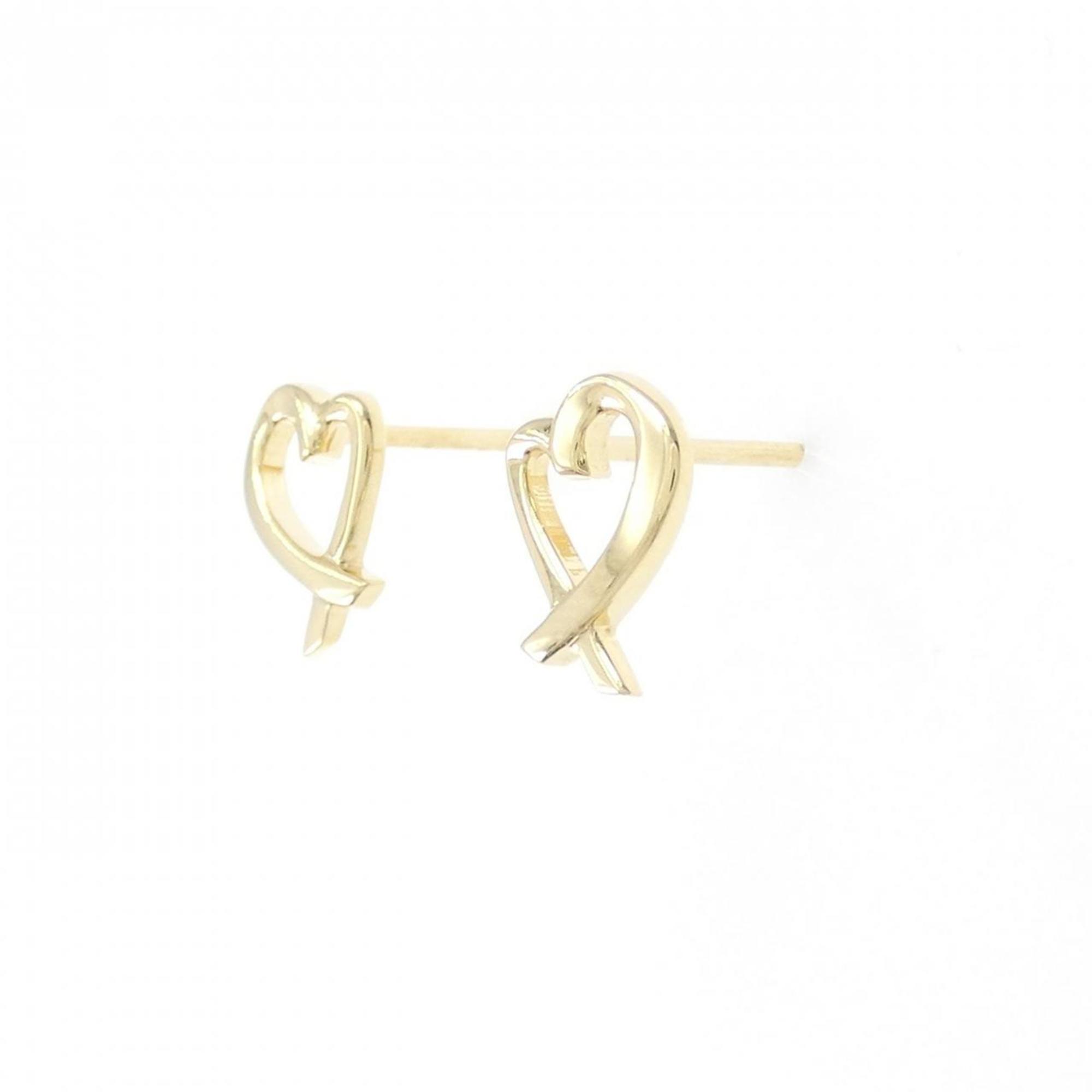 Loving Heart Earrings 18K Yellow Gold 18K Yellow Gold