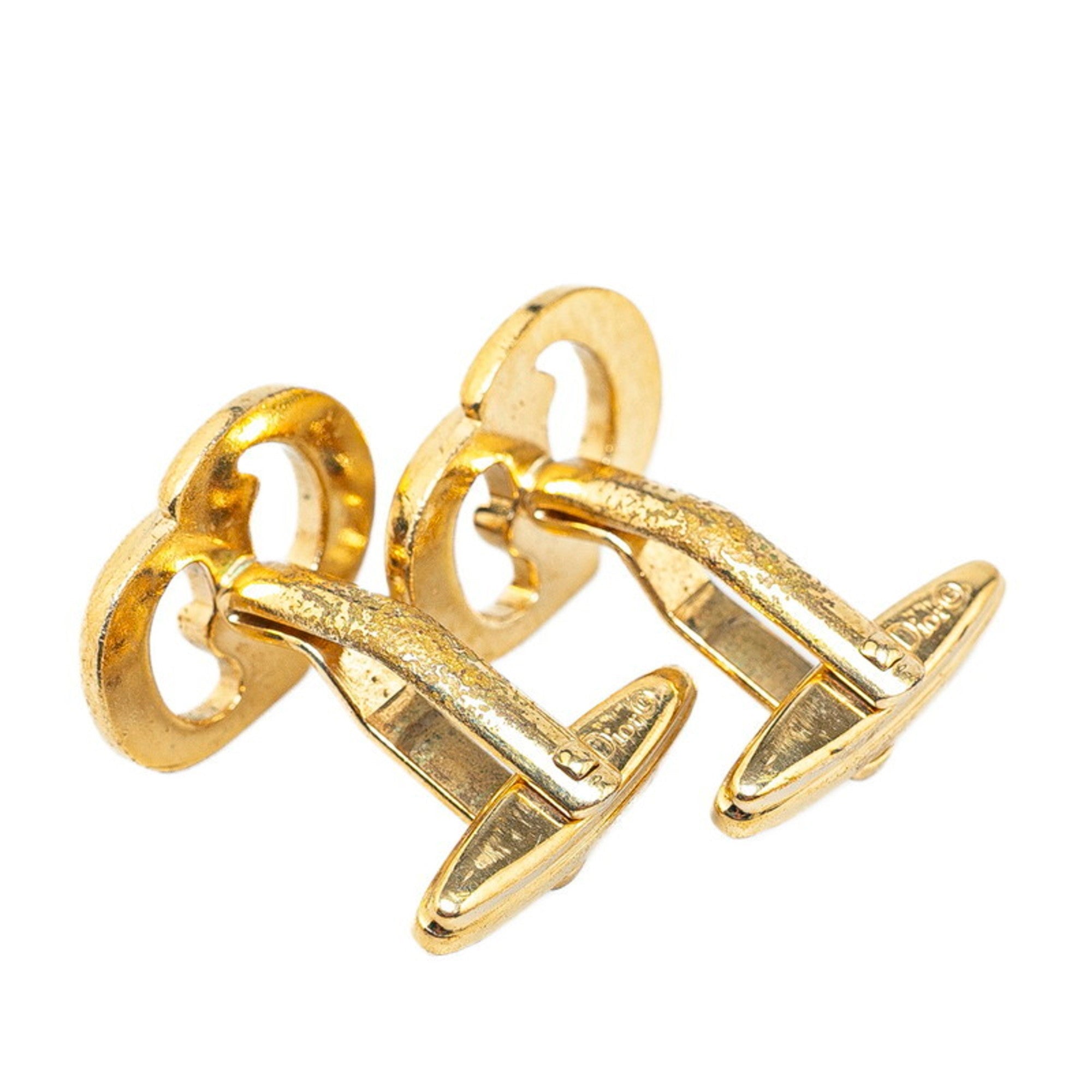 CD Cufflinks Black and Gold Bracelet