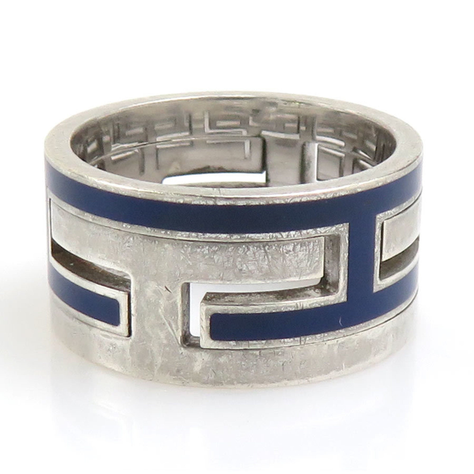 Ring Sterling Silver and Enamel