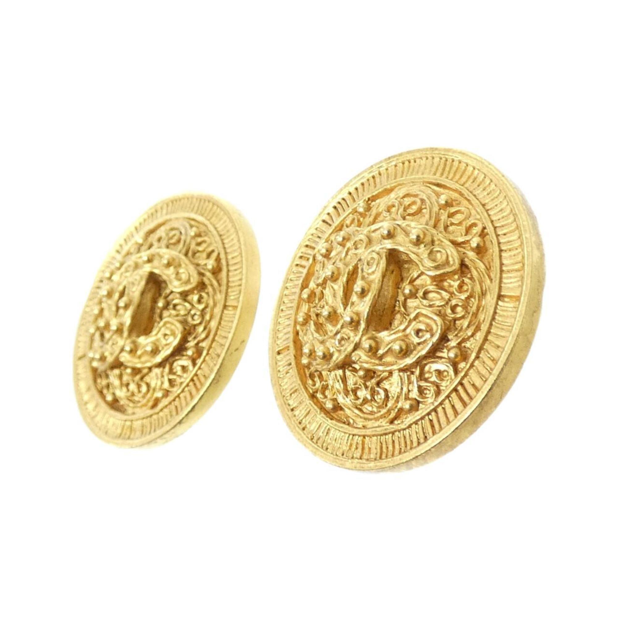 Earrings Gold-Tone Metal