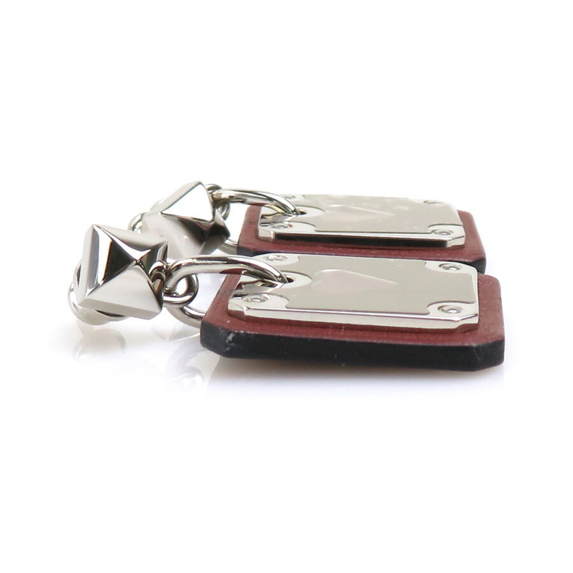 Earrings Leather and Metal