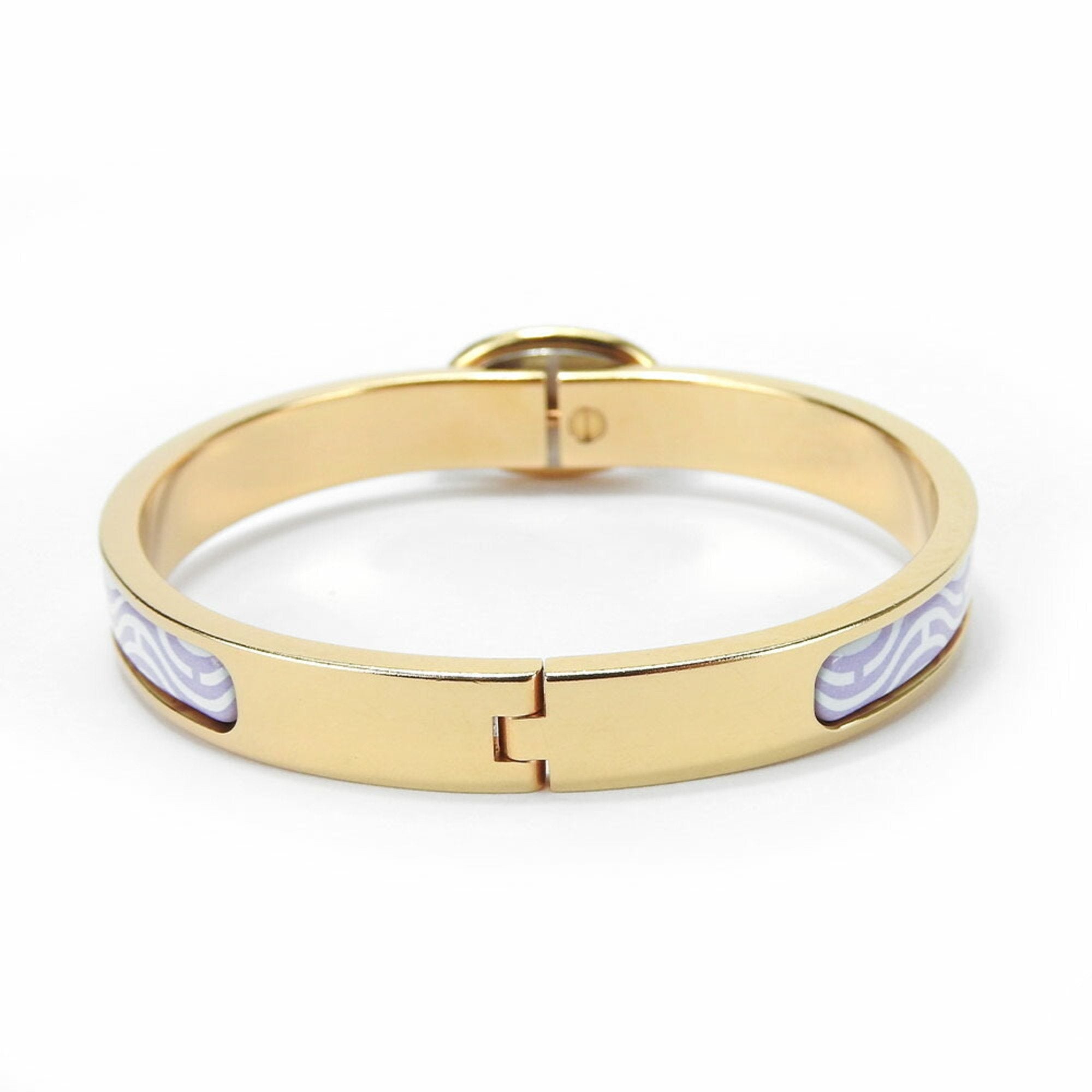 Clic Bracelet Metal Gold Purple Silver