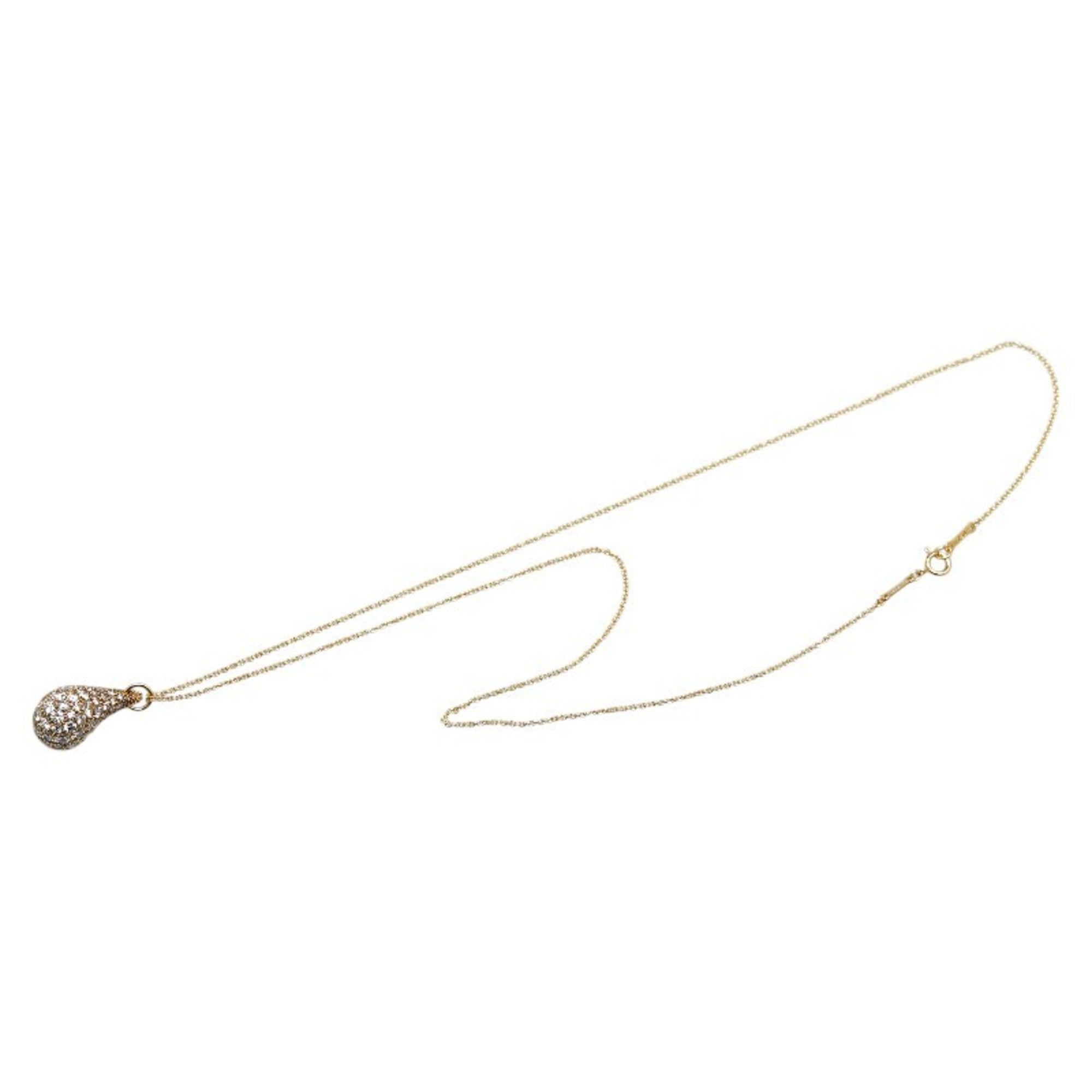 Elsa Peretti Pendant Necklace 18K Yellow Gold 20.6mm
