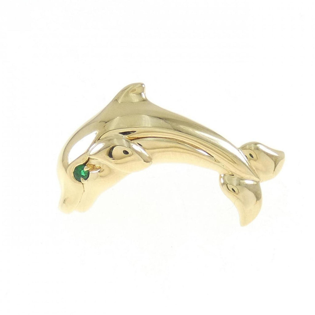 Orpheus Brooch 18K Yellow Gold
