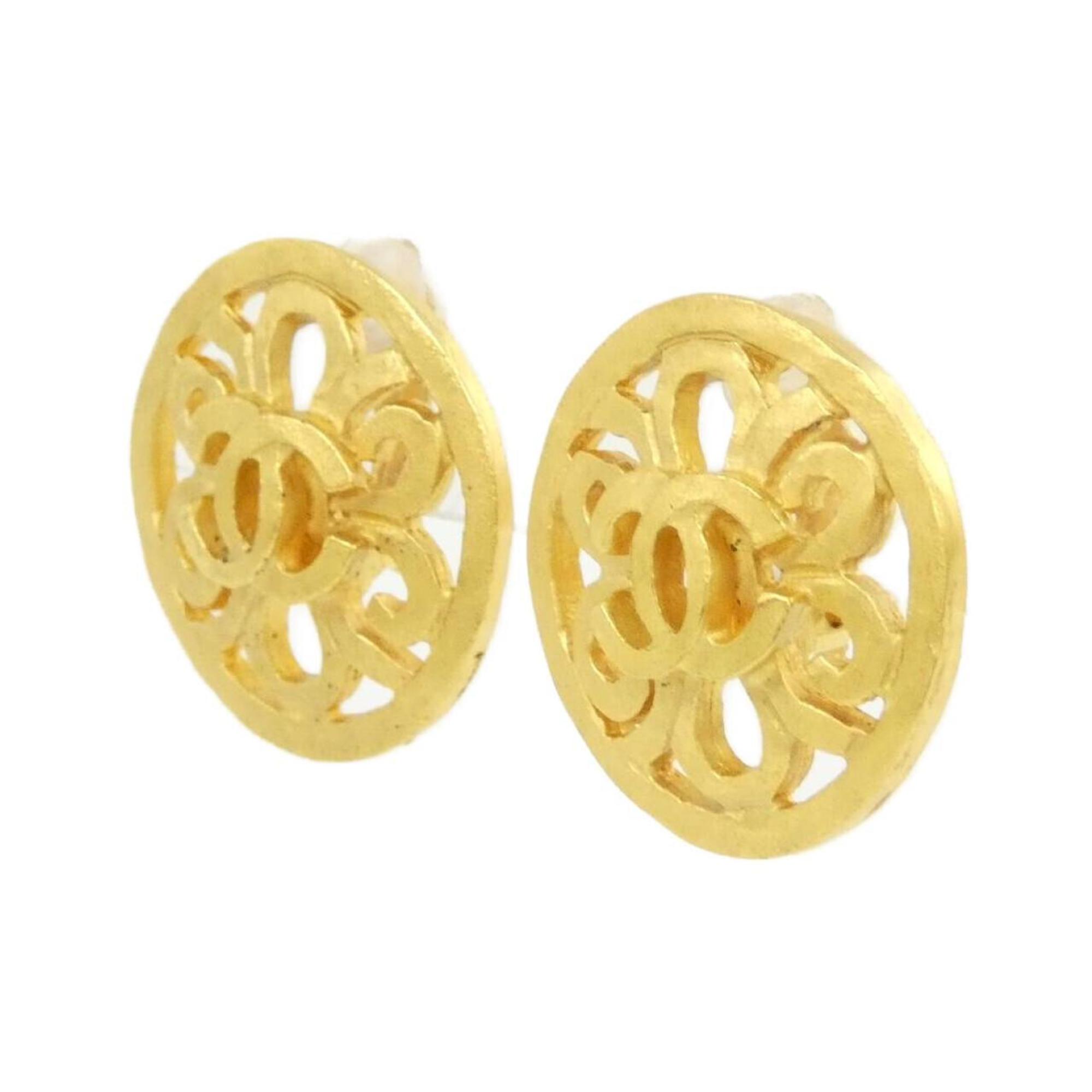 Clip-On Earrings Clip-On Gold-Tone Metal