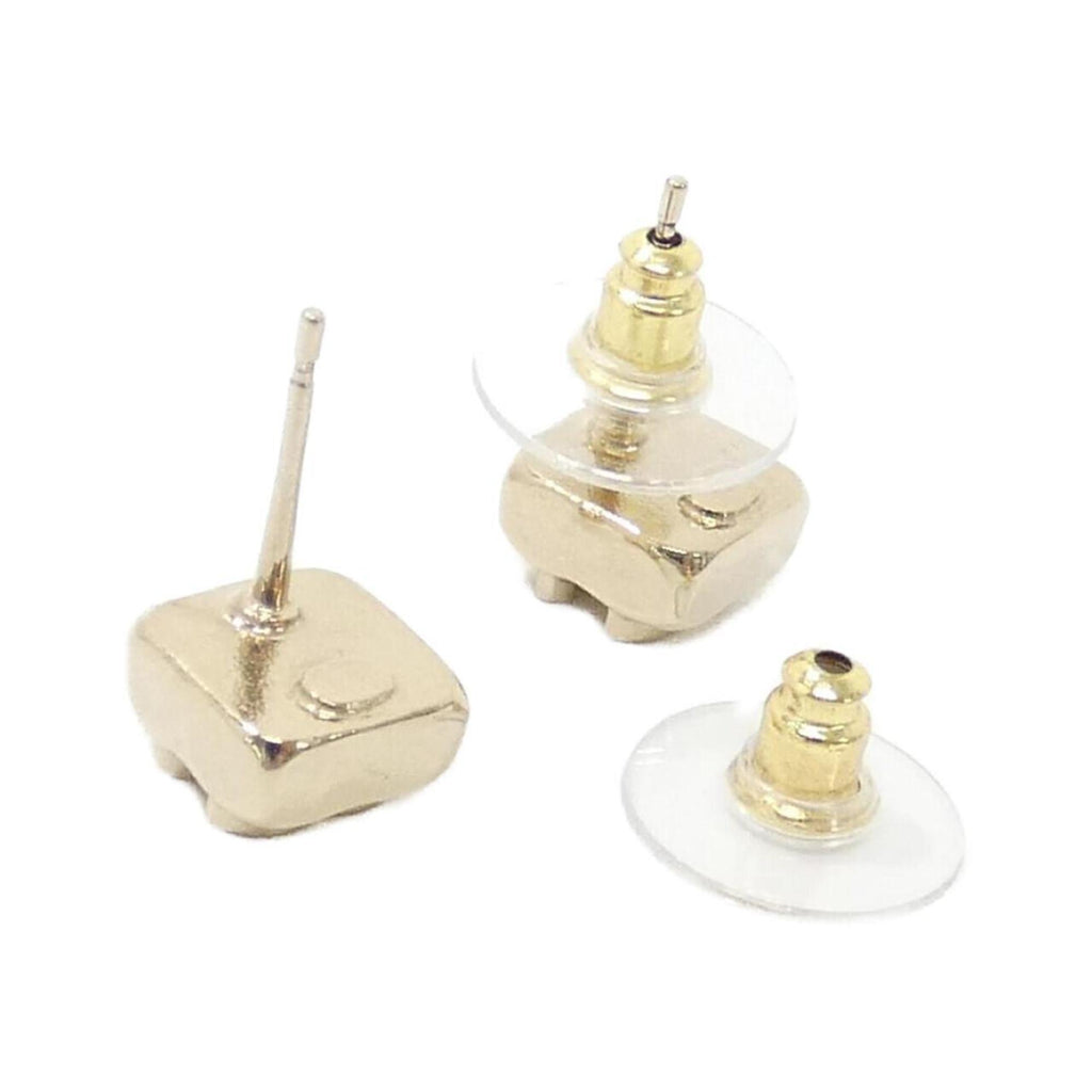 Earrings Gold-Tone Metal