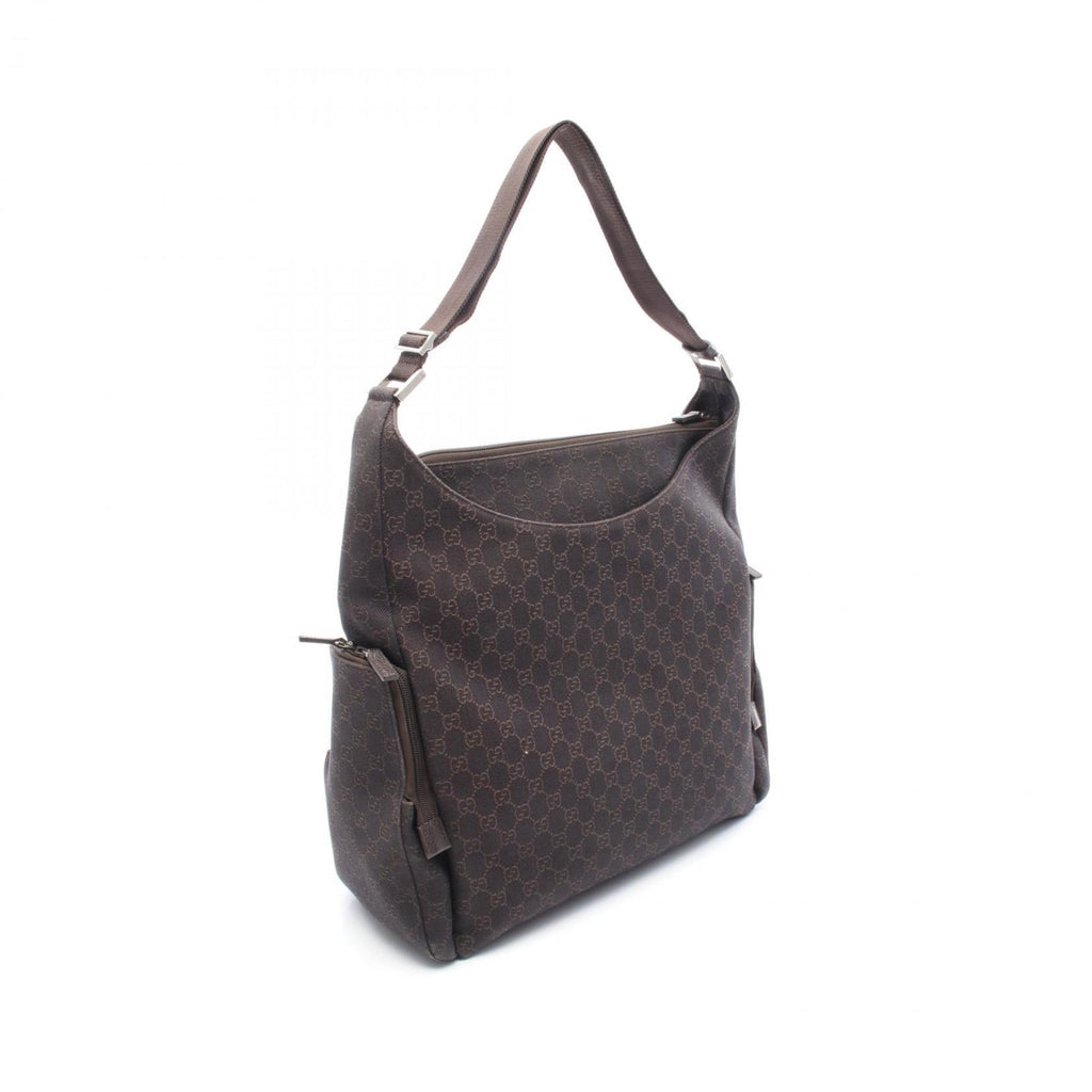 Zip Pocket Backpack GG Coated Canvas Medium
