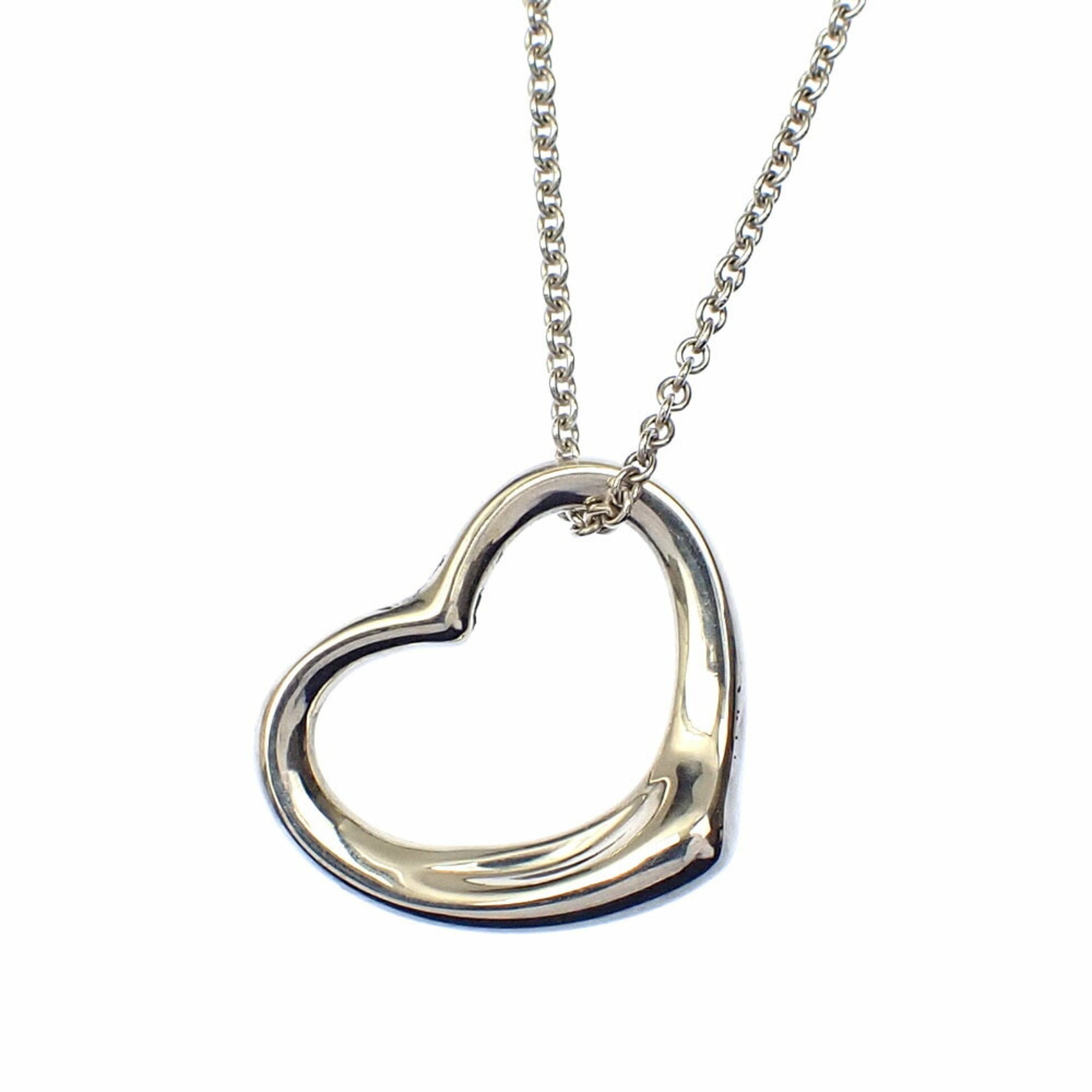 Elsa Peretti Pendant Necklace Sterling Silver 18mm