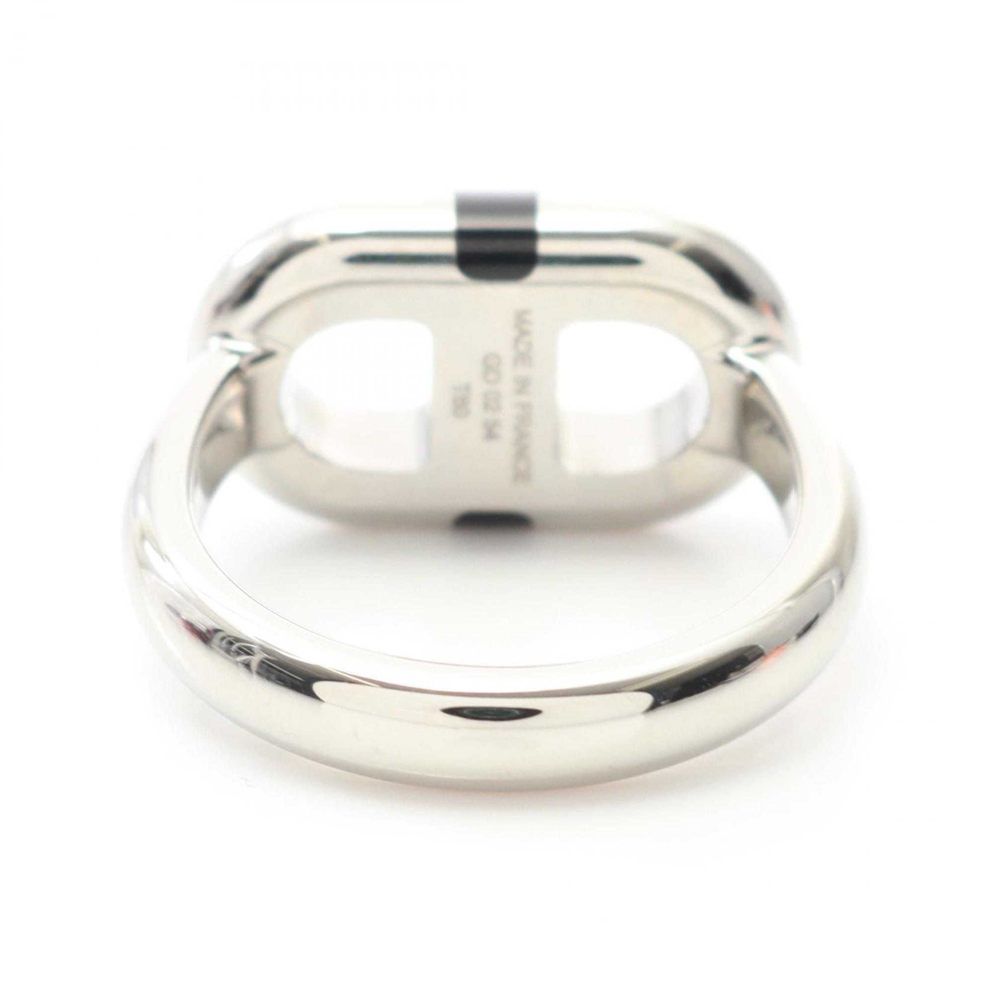 Maillon Chaine D'Ancre Noir Band Ring Stainless Steel