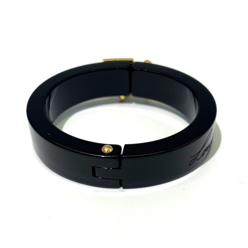Lockme Bracelet Plastic Black