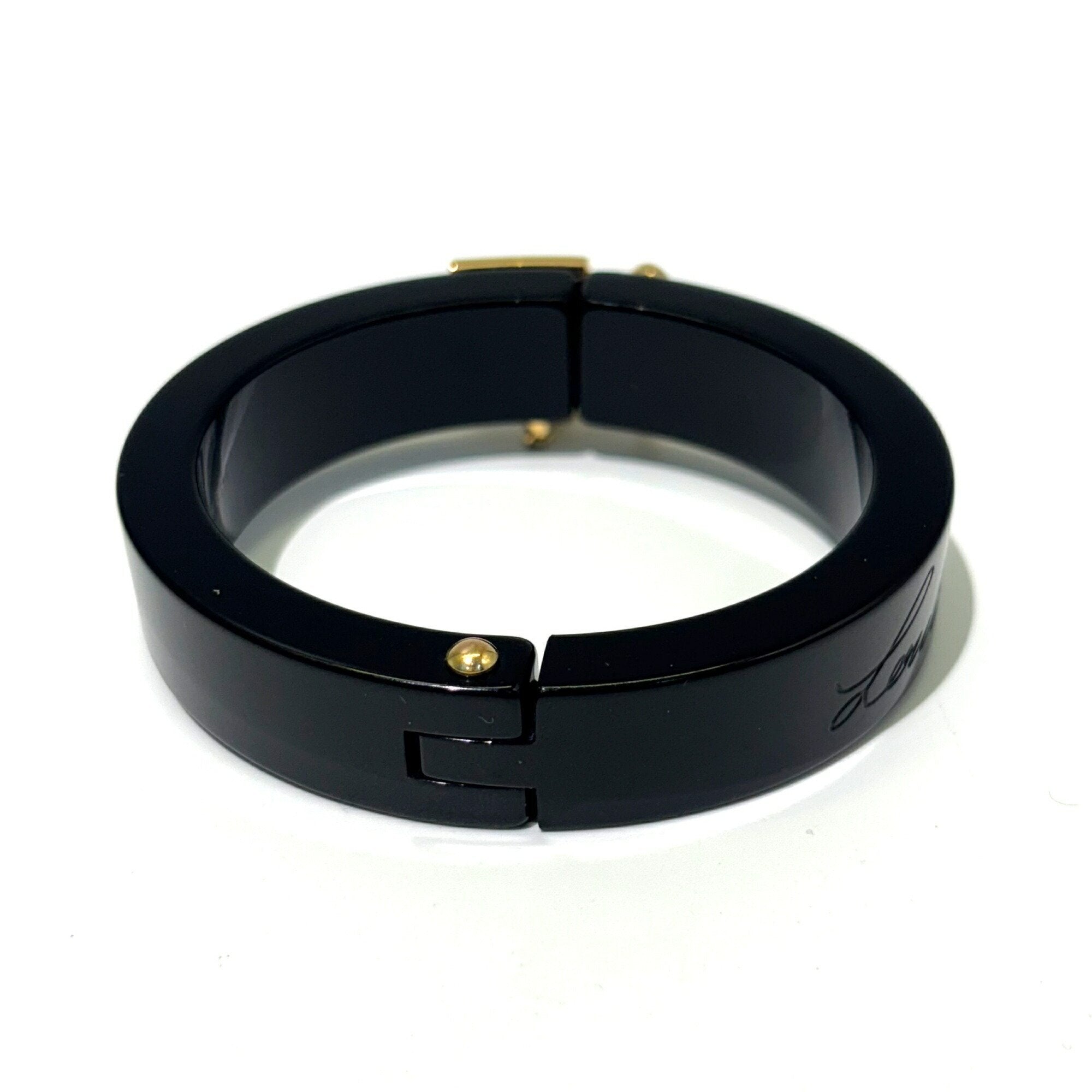 Lockme Bracelet Plastic Black