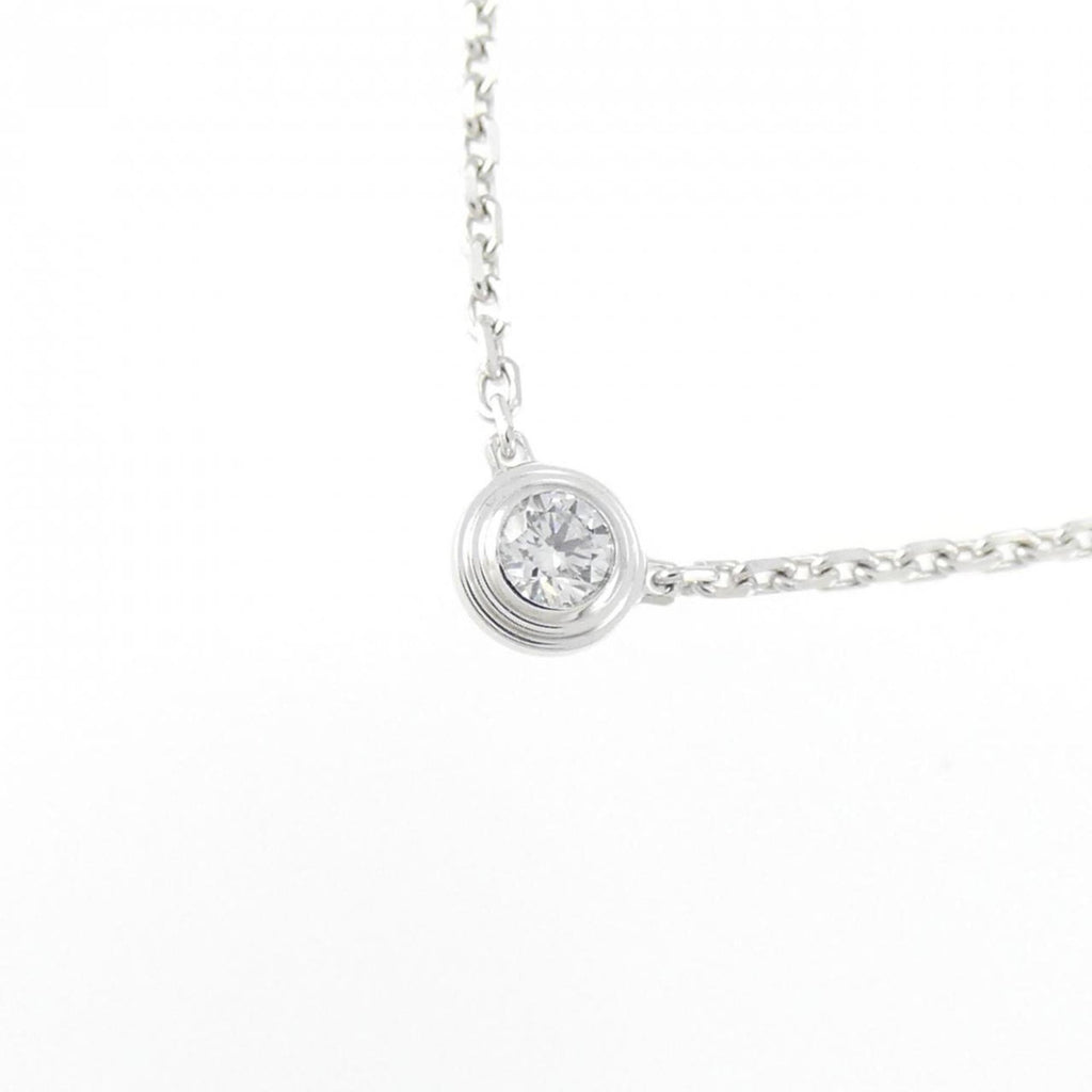 Pendant Necklace 18K White Gold