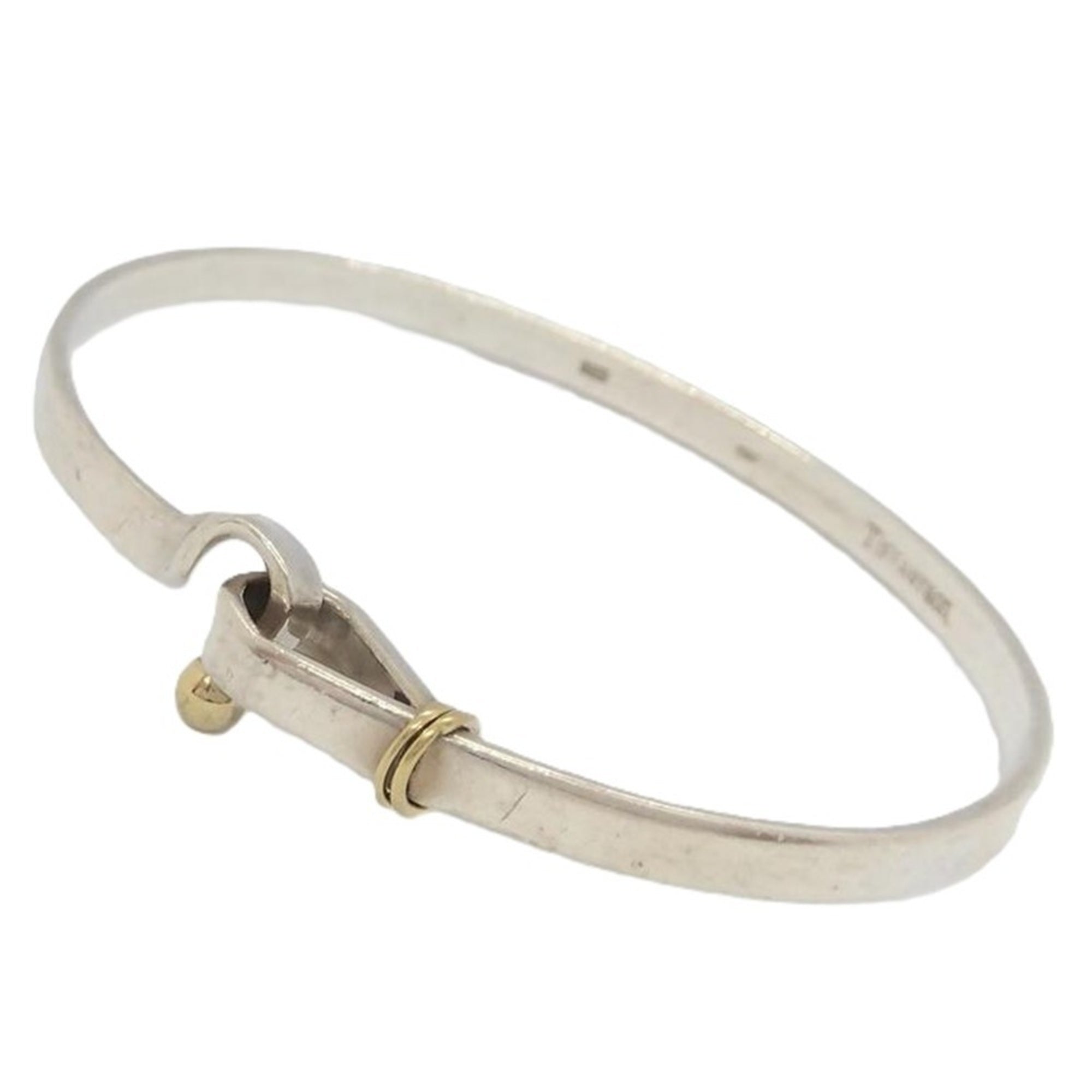 Hook Eye Bracelet 18K Gold and Sterling Silver