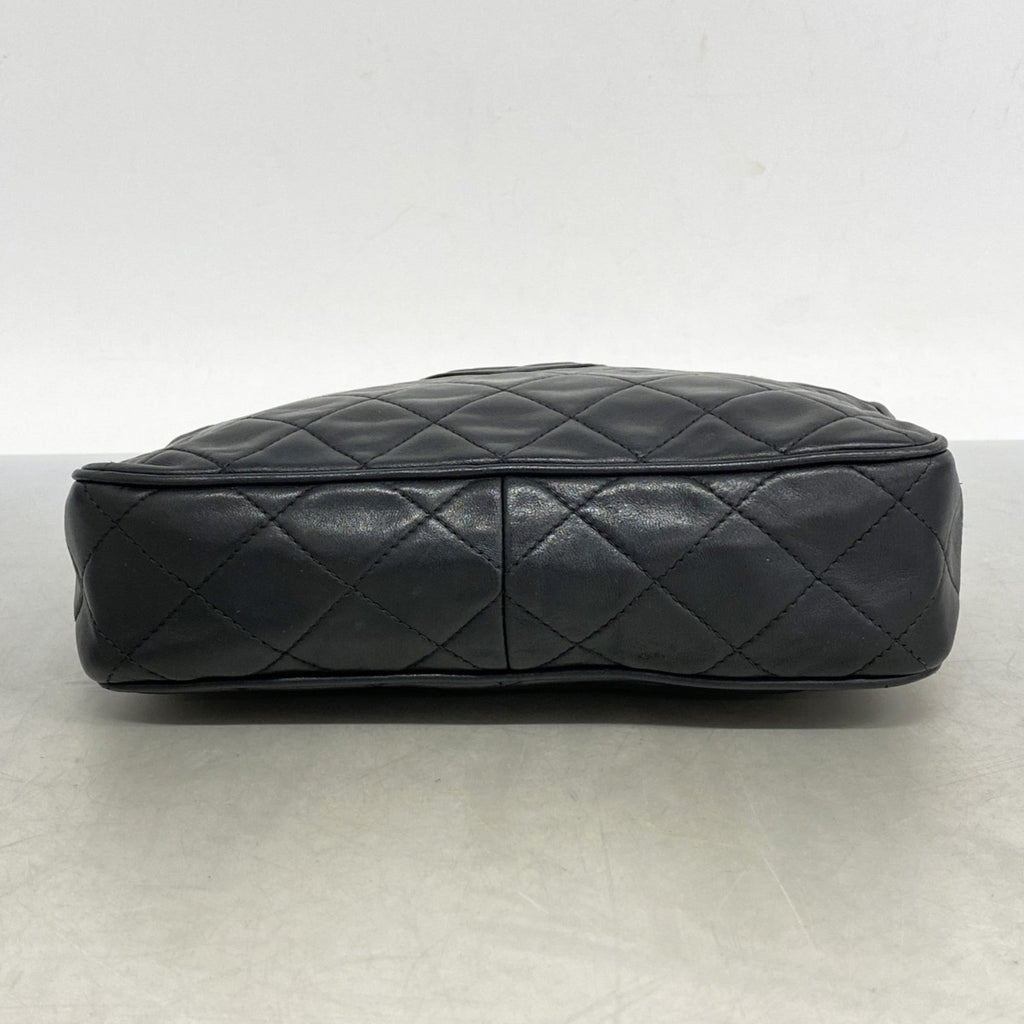 Vintage Front Pocket Camera Bag Quilted Lambskin Medium