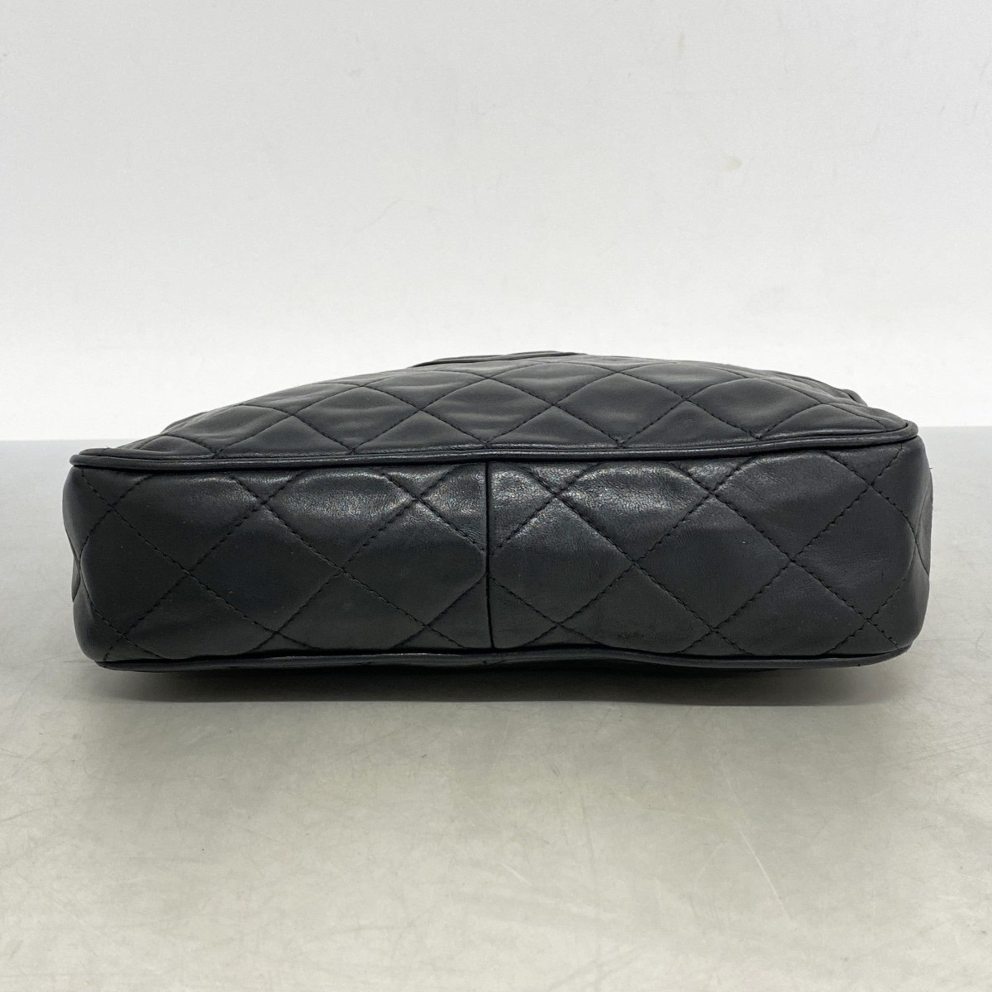 Vintage Front Pocket Camera Bag Quilted Lambskin Medium