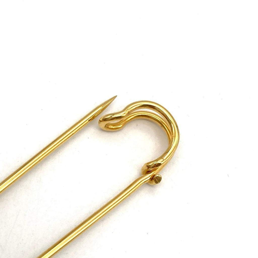 Brooch Gold-Tone Metal