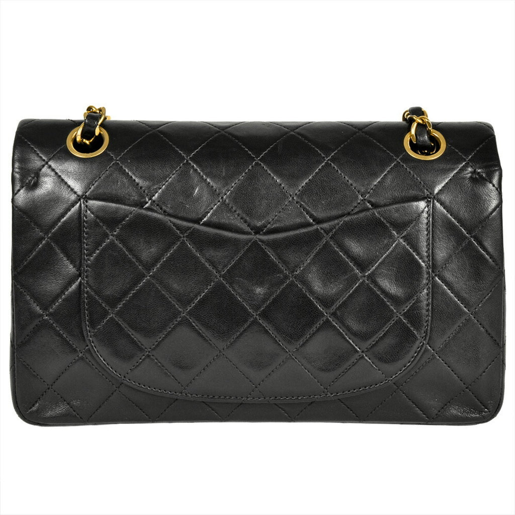 Vintage Classic Double Flap Bag Quilted Lambskin Small