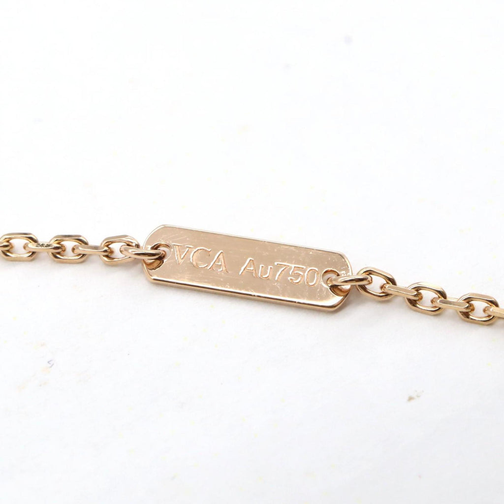 Vintage Alhambra Pendant Necklace 18K Rose Gold