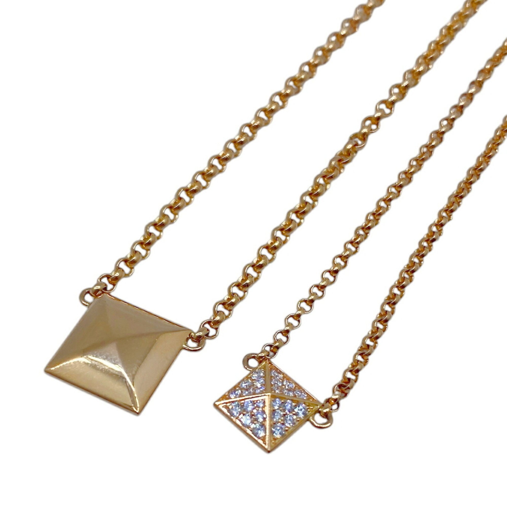 Pendant Necklace 18K Rose Gold