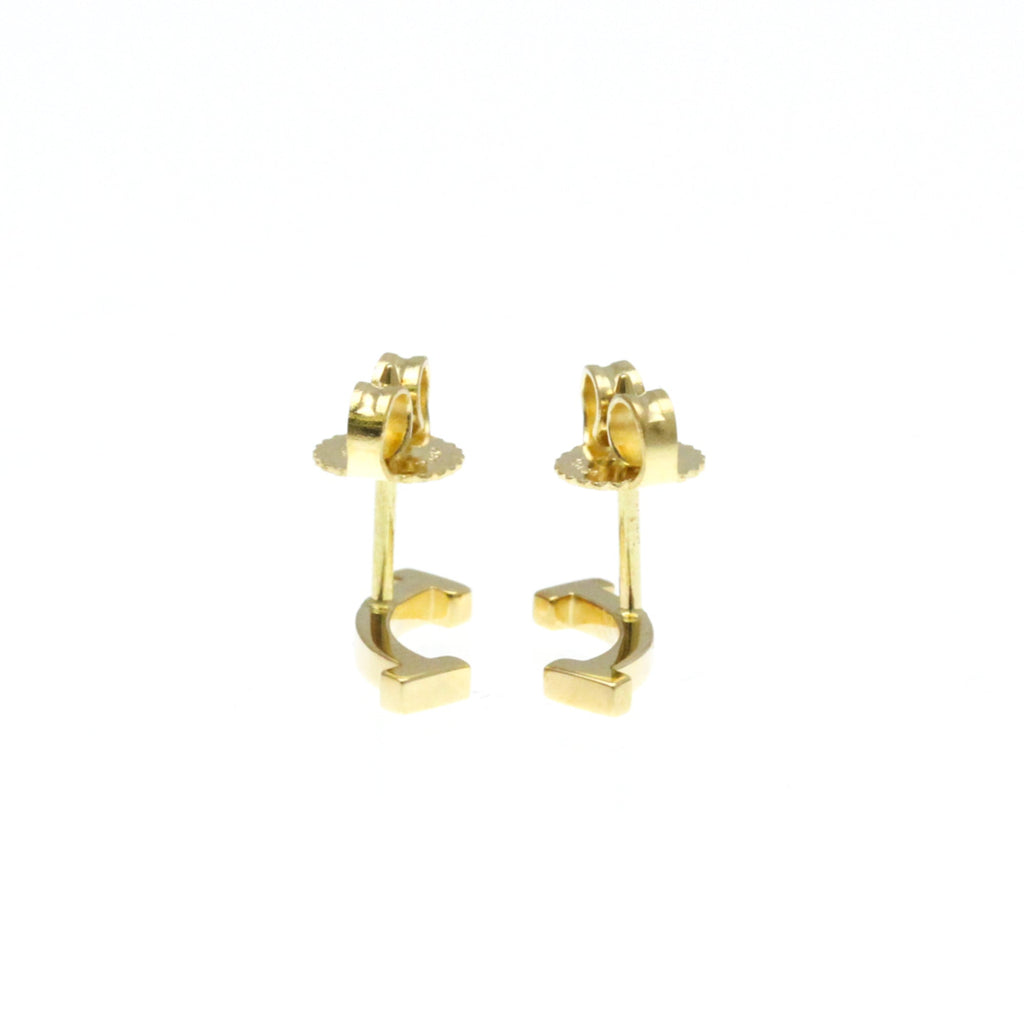 Smile Stud Earrings 18K Yellow Gold 18K Yellow Gold