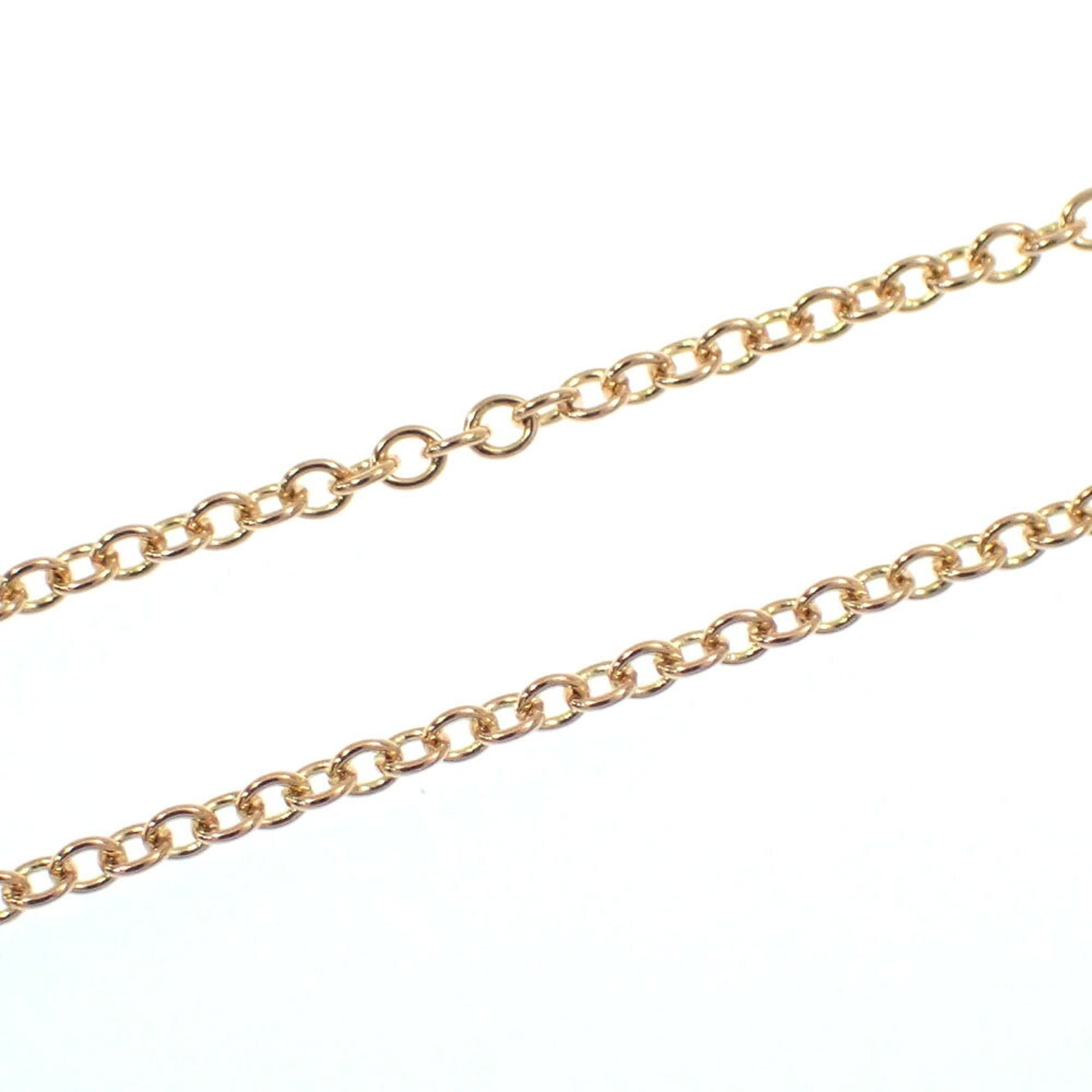 Elsa Peretti Diamonds By The Yard Pendant Necklace 18K Yellow Gold and Diamond
