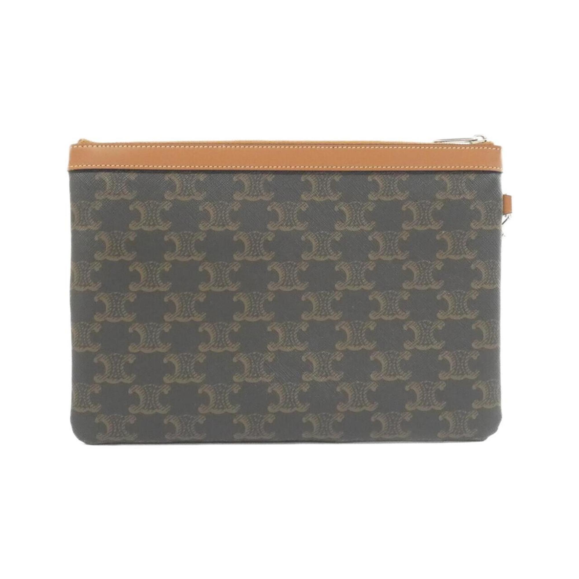 Wallet on Strap Triomphe Coated Canvas