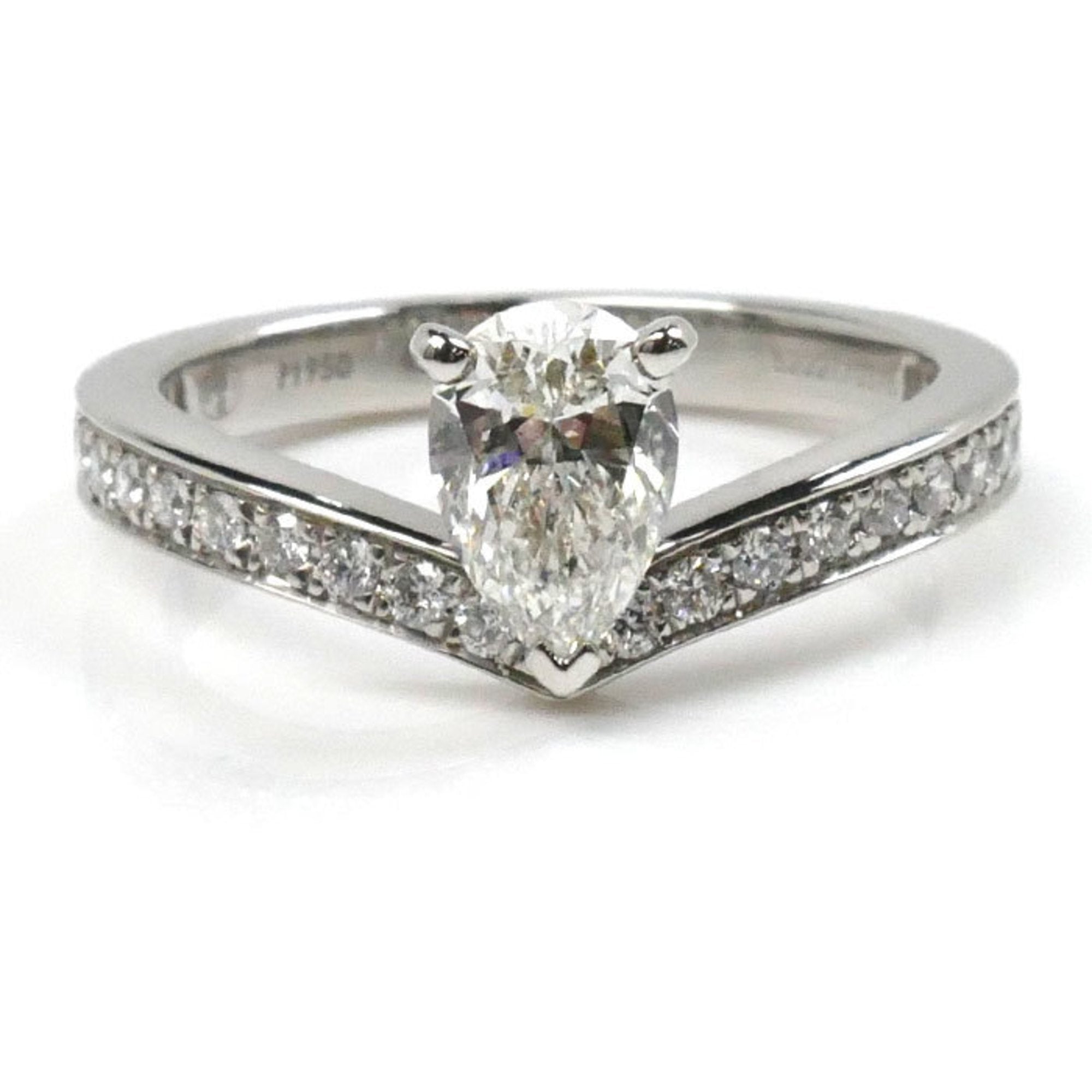 Ring Platinum with Diamond