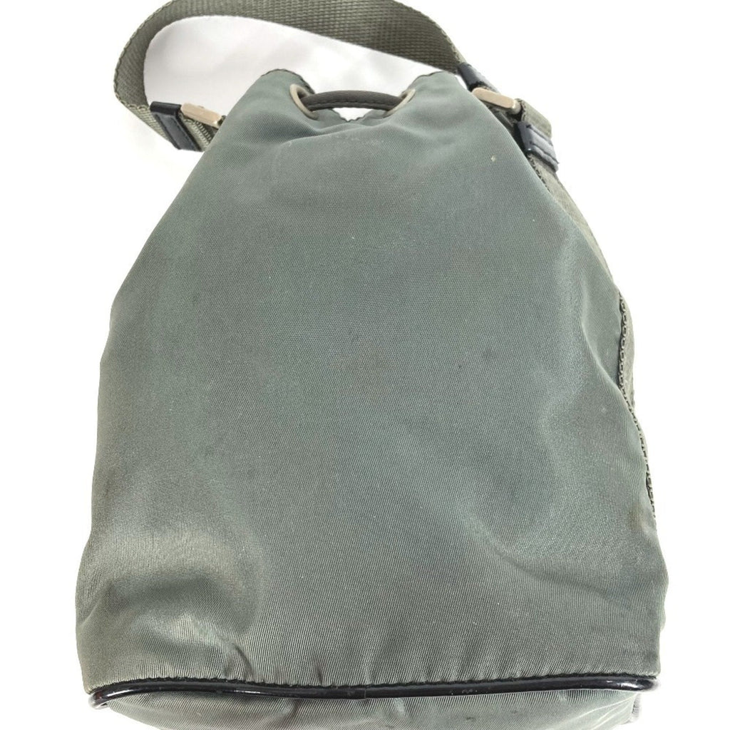 Drawstring Bucket Bag Tessuto Small