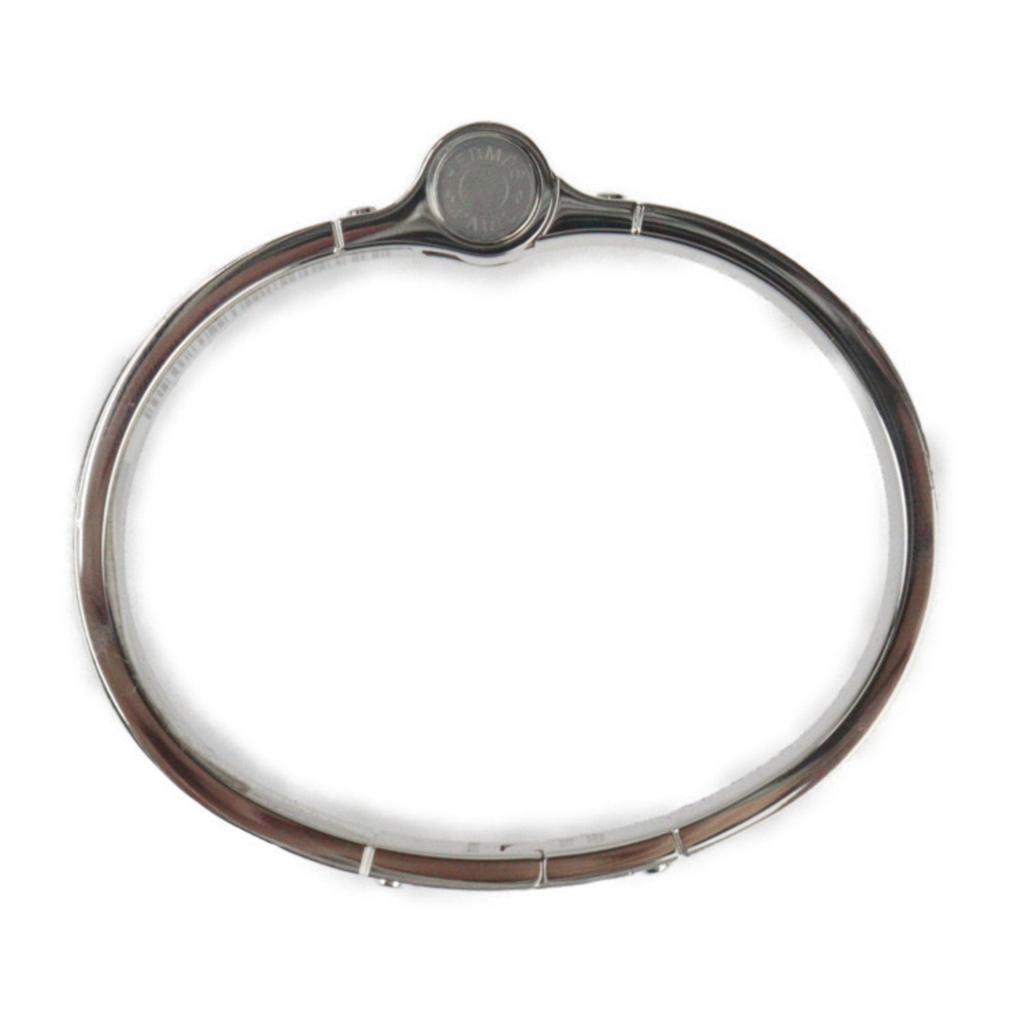 Charnier Bracelet Metal Cloisonne Silver Black White Mini